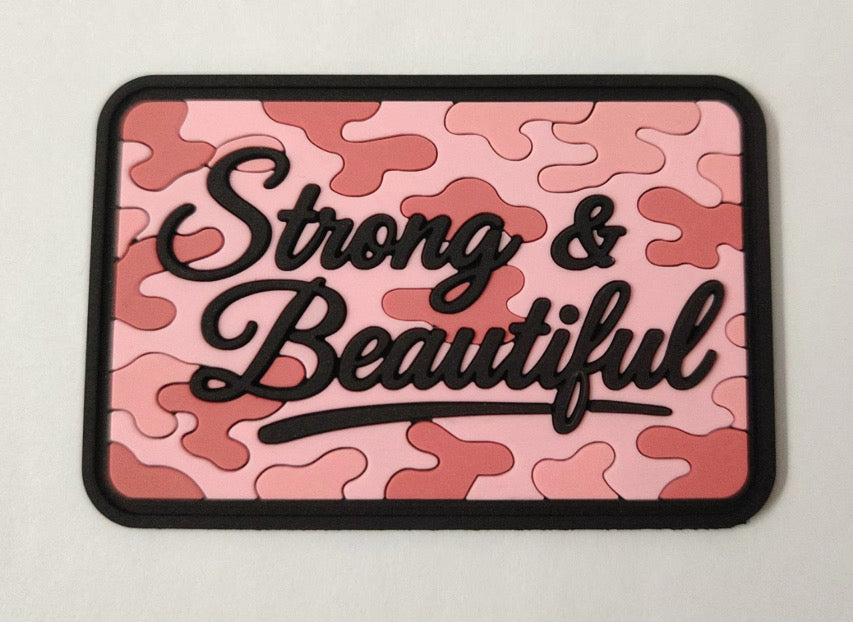 Strong & Beautiful - Tactical Morale PVC Patch