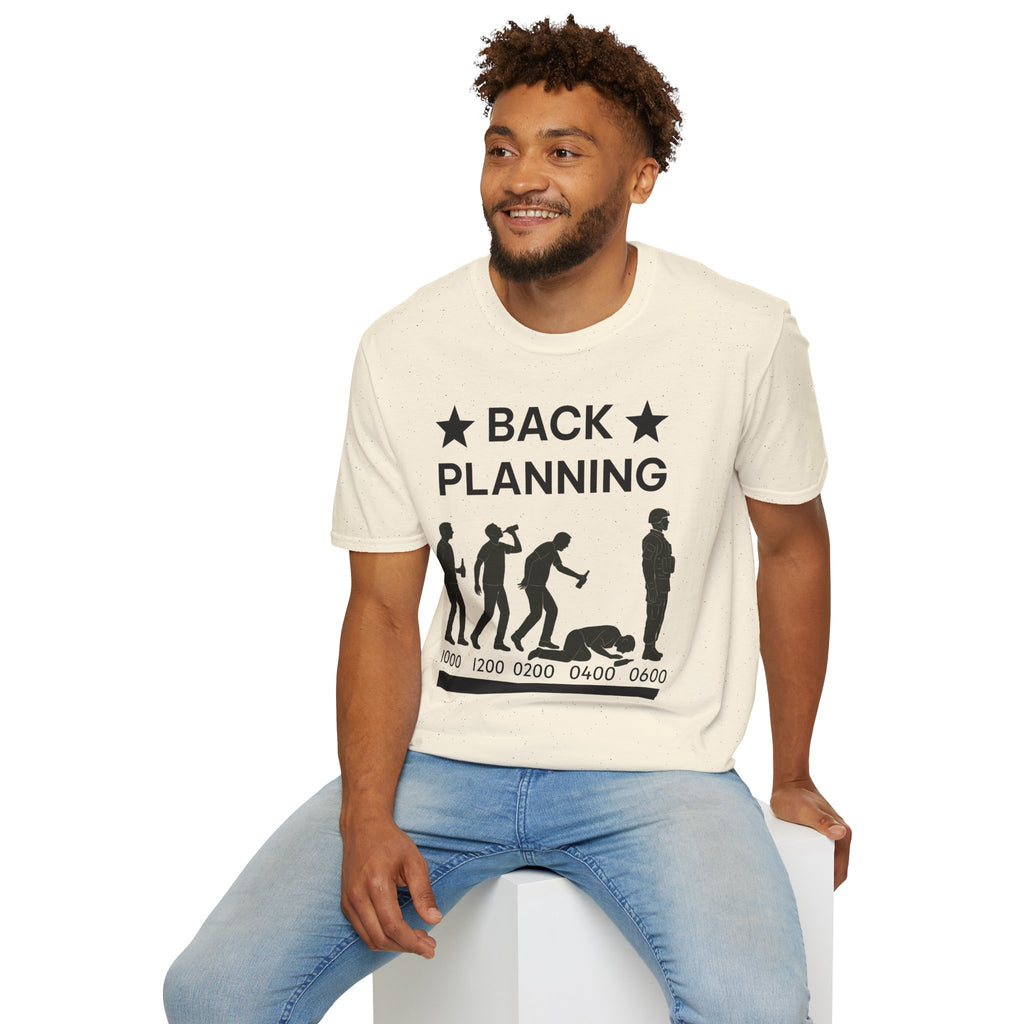 "Back-Planning My Hangover " – Funny Military T-Shirt