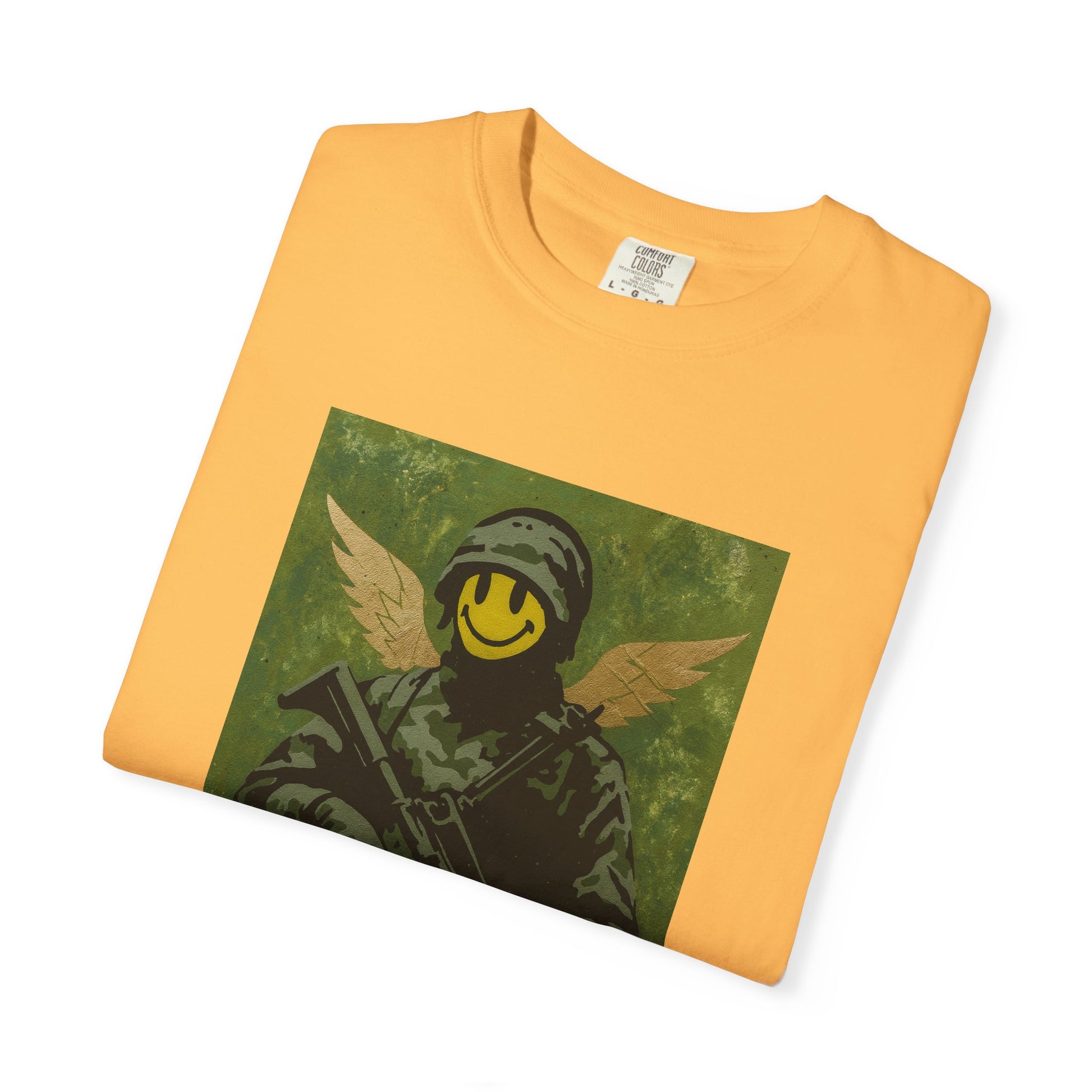 Happy Face Soldier Edition – Military-Urban Graphic Tee