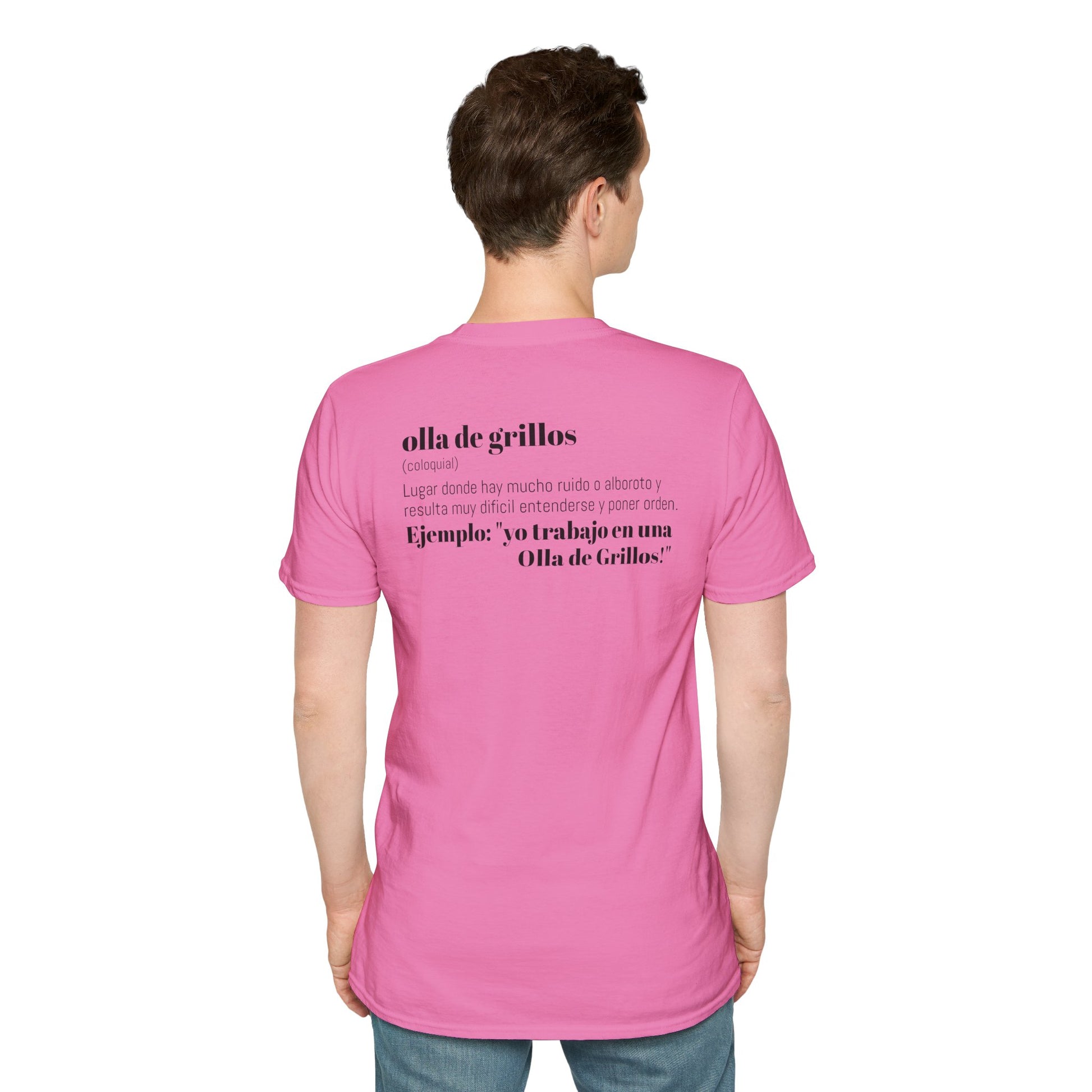 Funny T-Shirt: “Una Olla de Grillos”