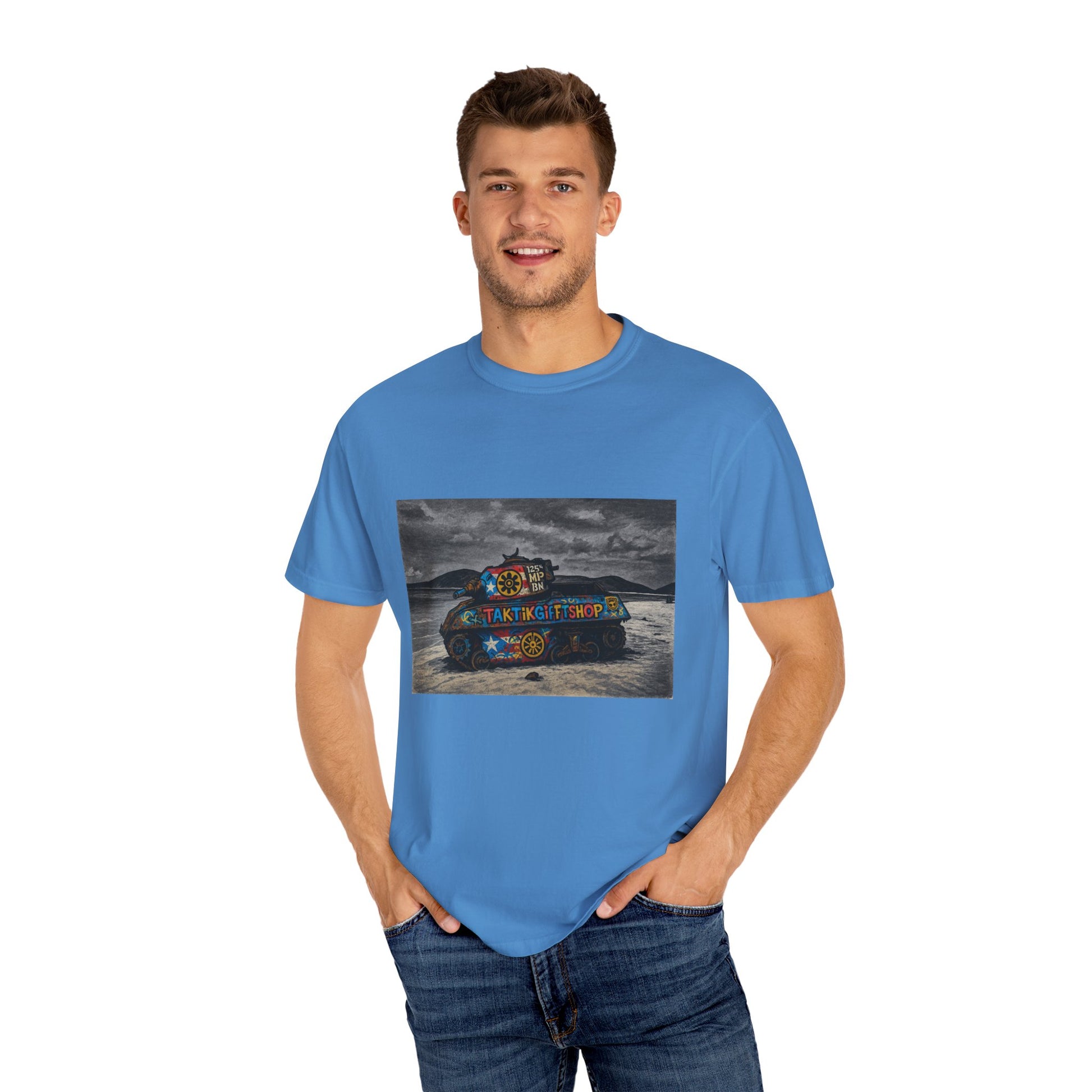 Playa Flamenco Tank Edition – Military-Urban Graphic Tee