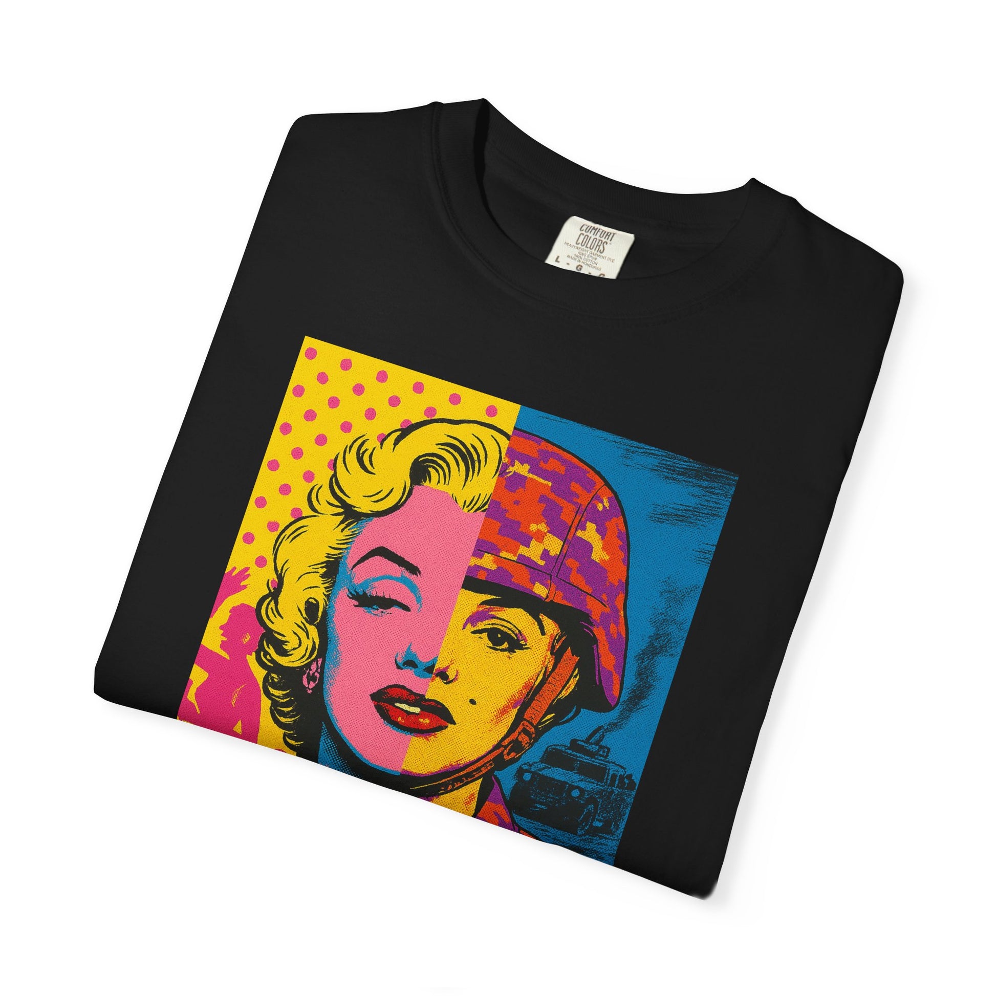 Marilyn Monroe Soldier Edition – Military-Urban Graphic Tee