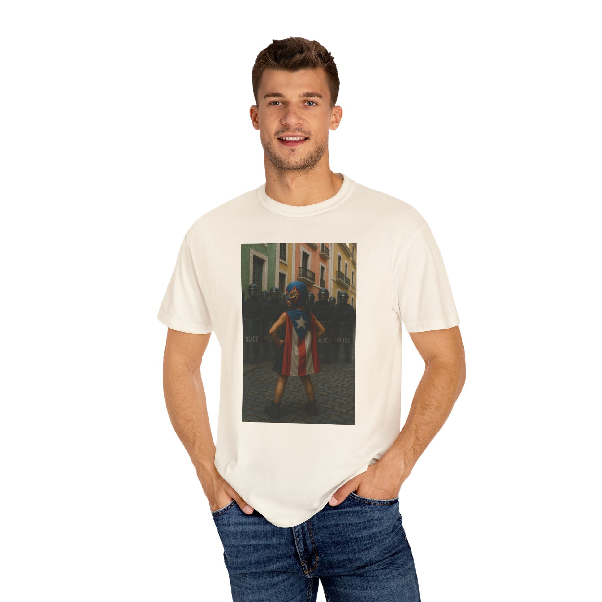 Boricua Super Girl Edition – Military-Urban Graphic Tee
