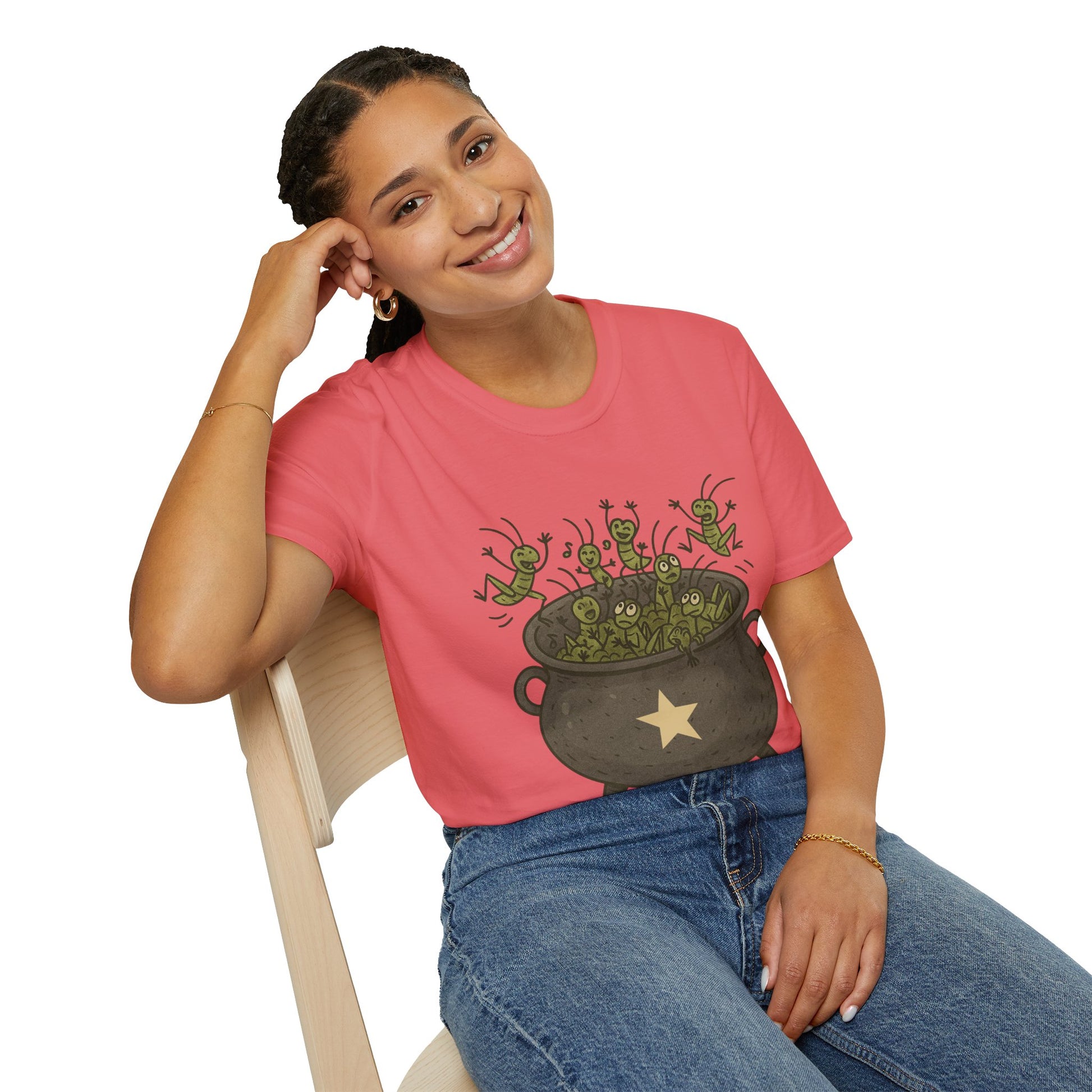 Funny T-Shirt: “Una Olla de Grillos”