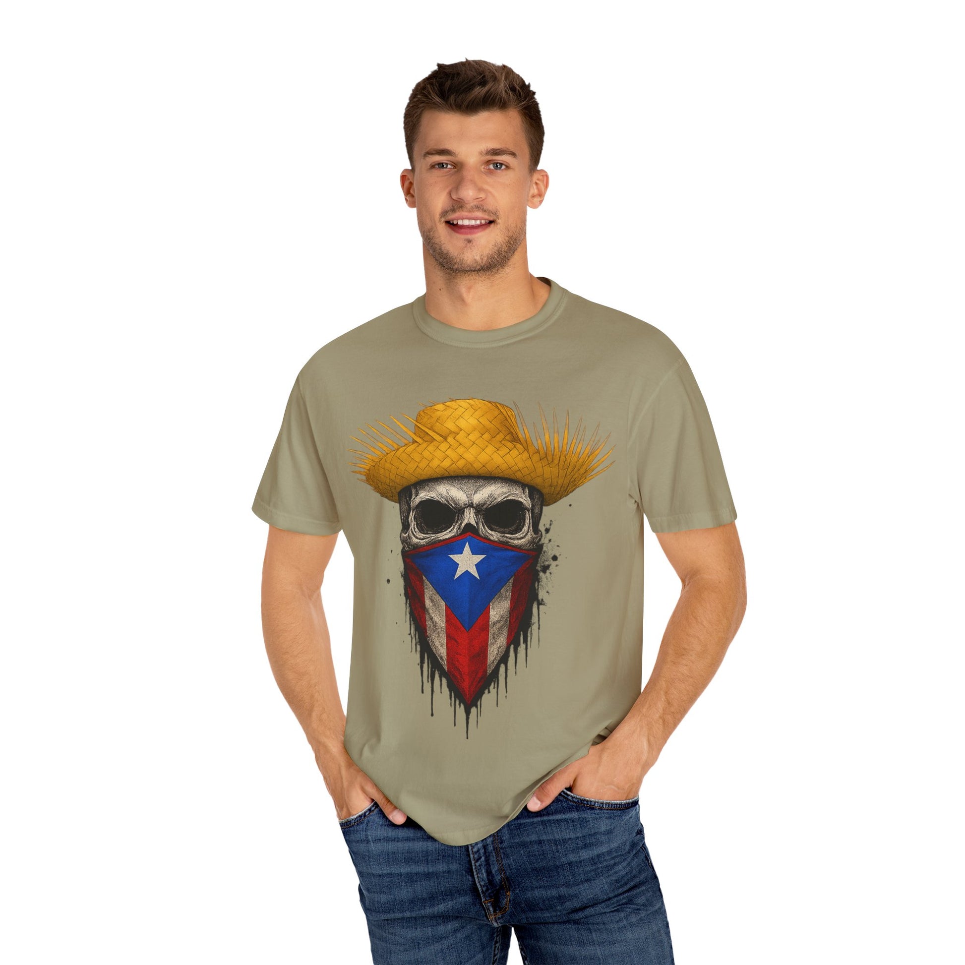 “Boricua Hasta el Hueso” Edition– Patriotic/Urban Graphic Tee