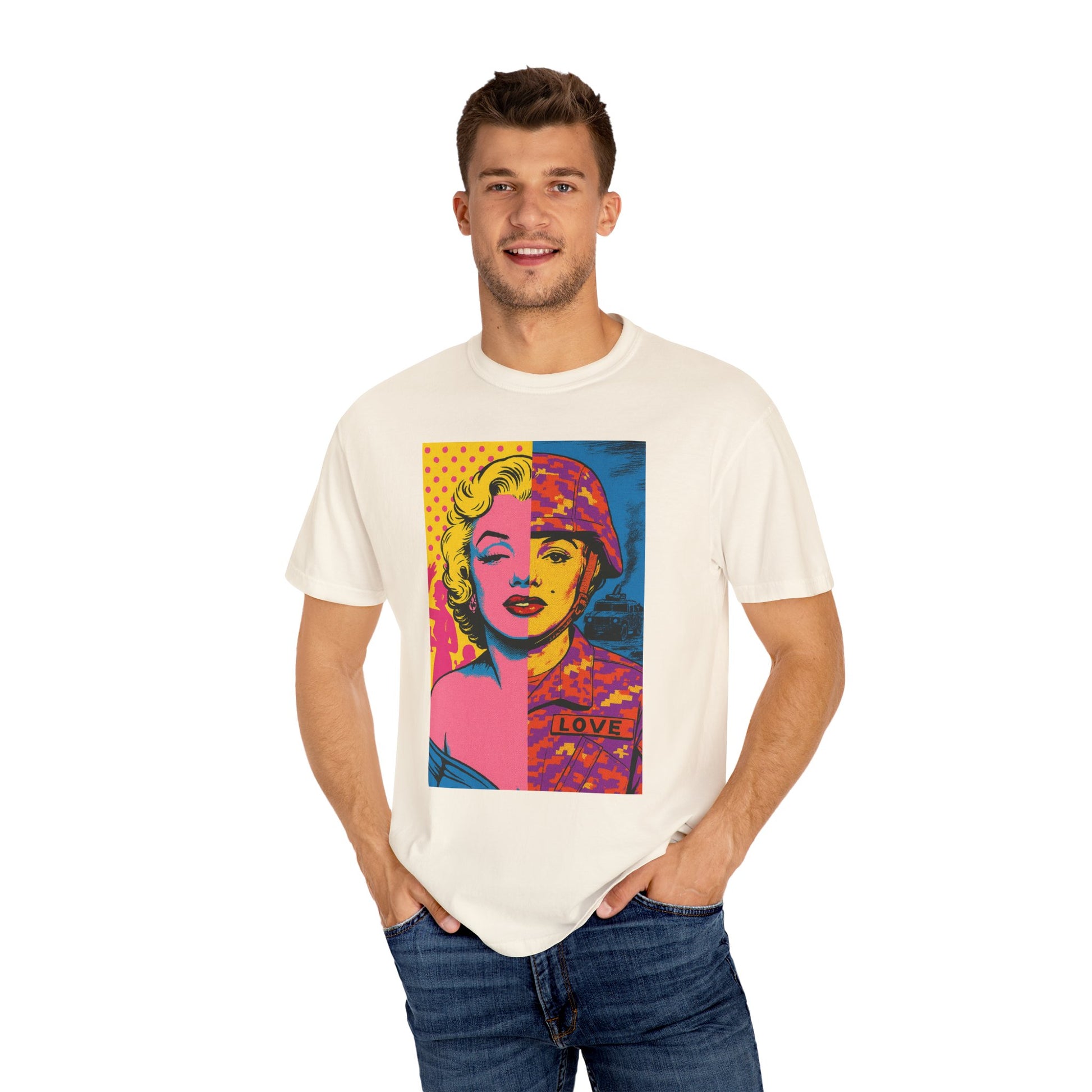 Marilyn Monroe Soldier Edition – Military-Urban Graphic Tee