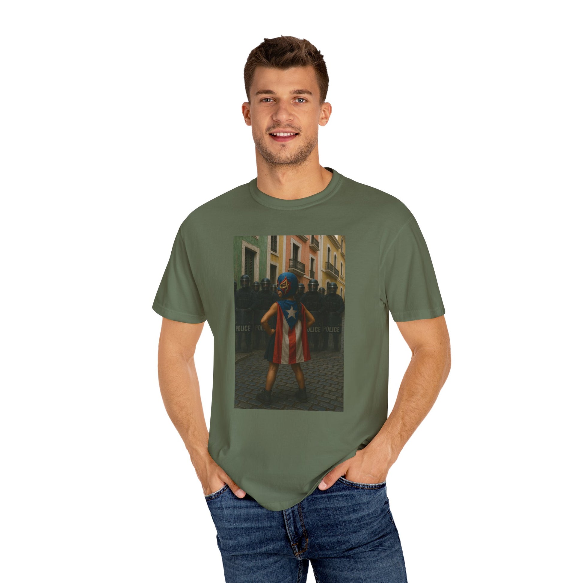 Boricua Super Girl Edition – Military-Urban Graphic Tee