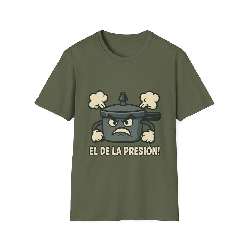 Funny Cooking Tee – El De La Presión Unisex T-Shirt