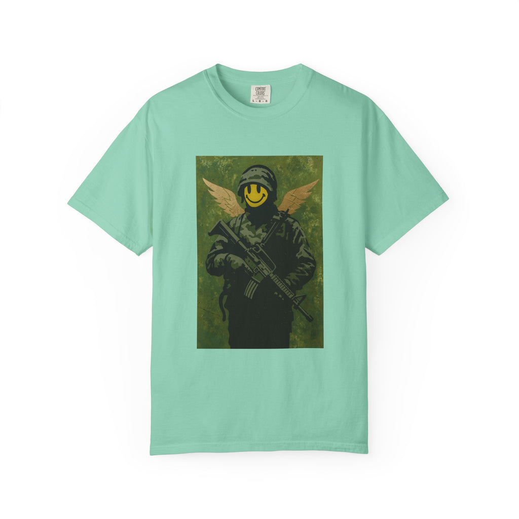 Happy Face Soldier Edition – Military-Urban Graphic Tee