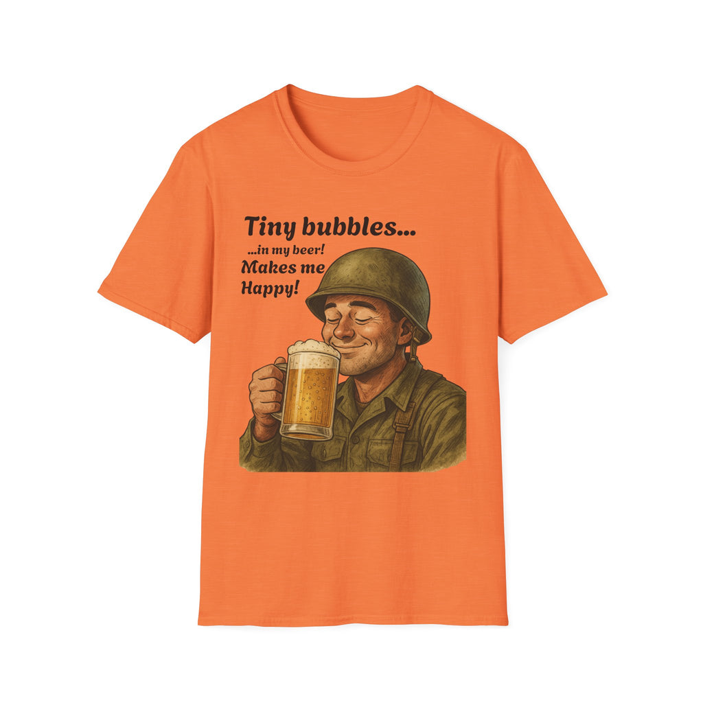 Tiny Bubbles T-Shirt – Cadence & Cold Ones Edition