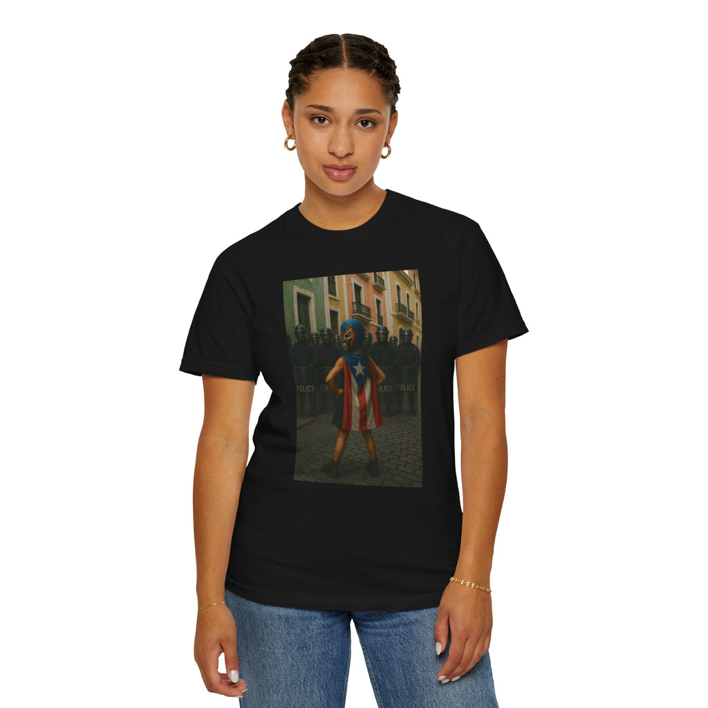 Boricua Super Girl Edition – Military-Urban Graphic Tee