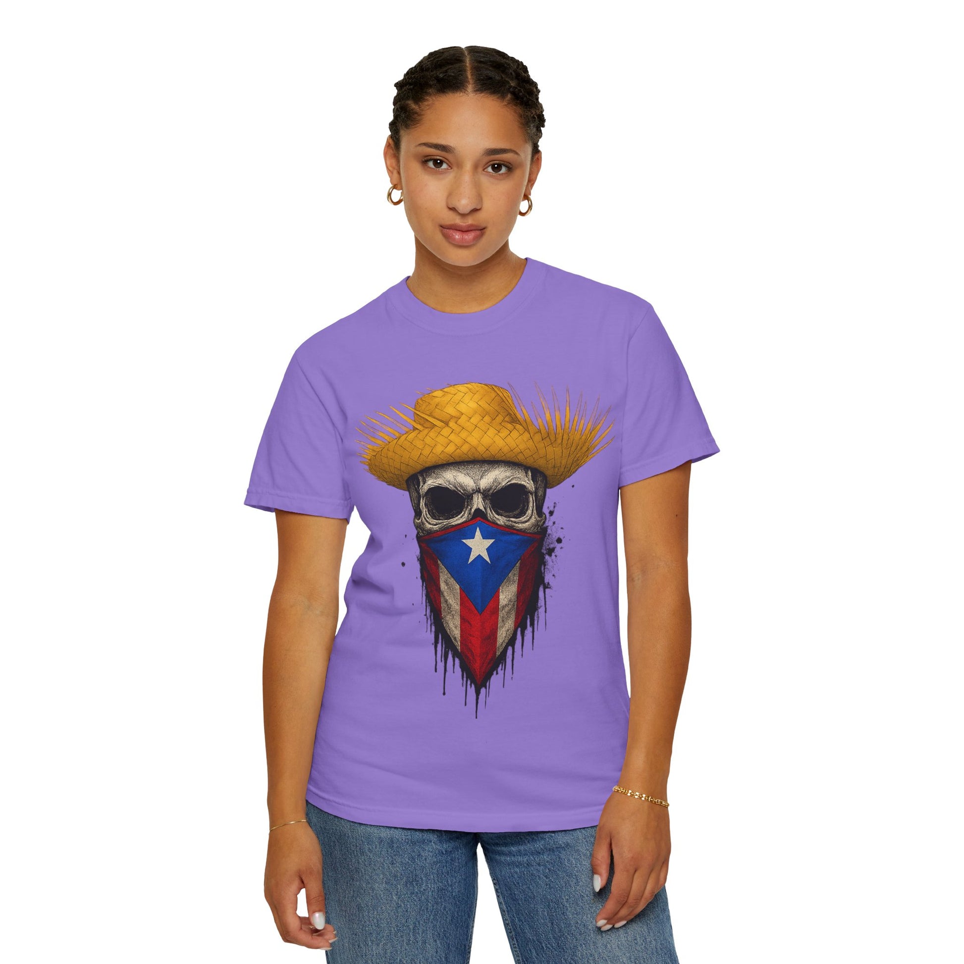 “Boricua Hasta el Hueso” Edition– Patriotic/Urban Graphic Tee