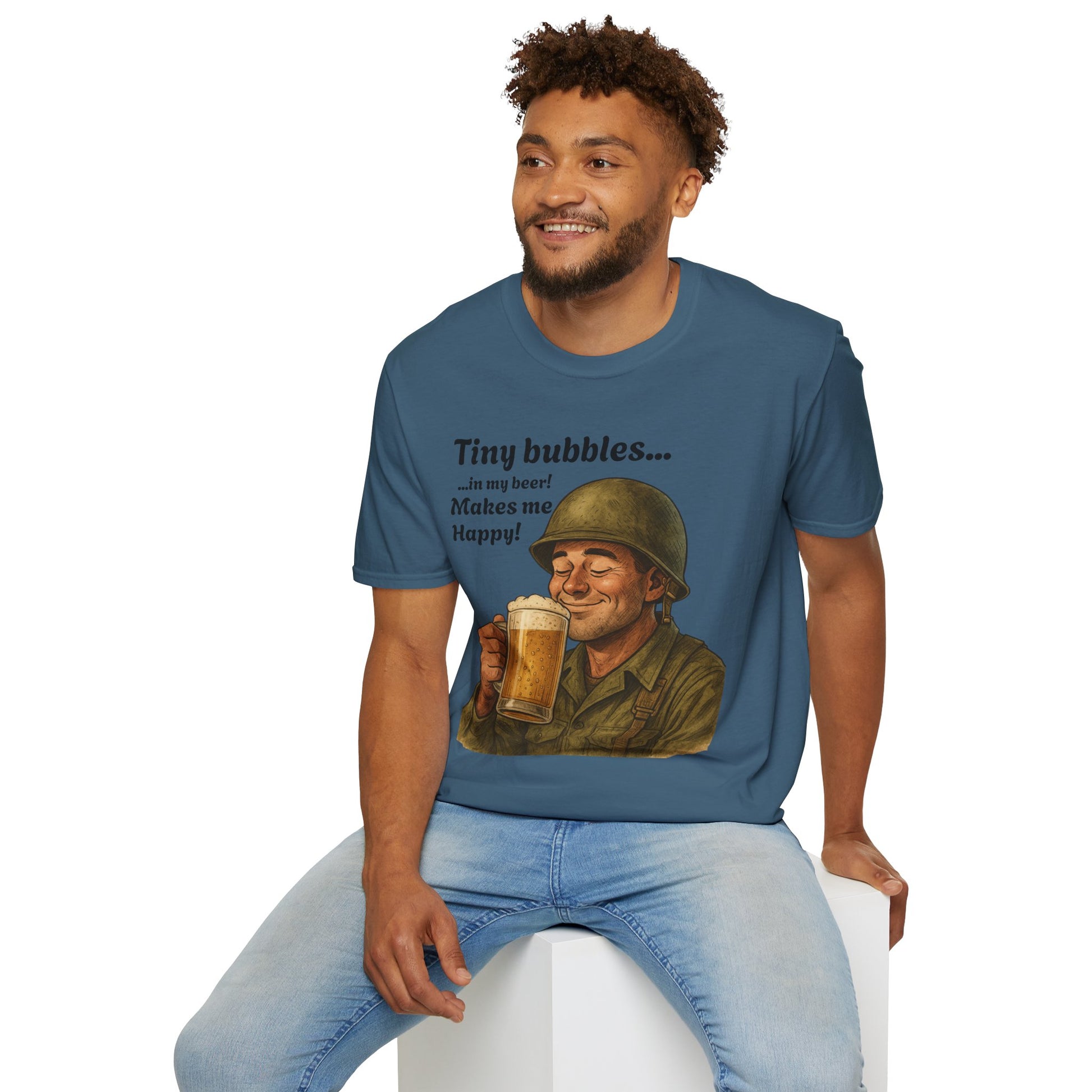 Tiny Bubbles T-Shirt – Cadence & Cold Ones Edition