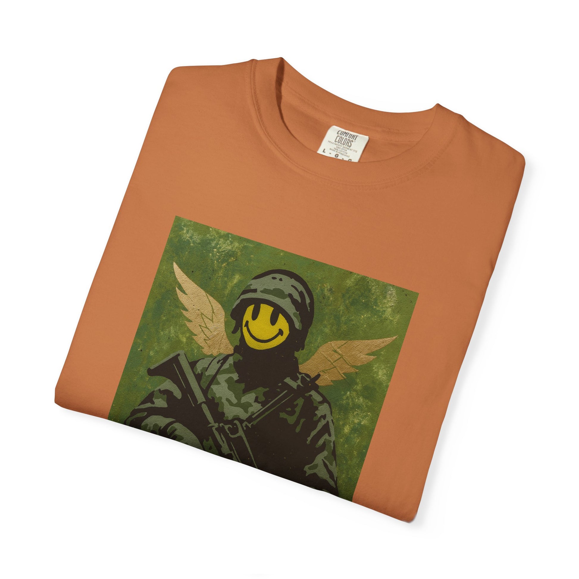 Happy Face Soldier Edition – Military-Urban Graphic Tee