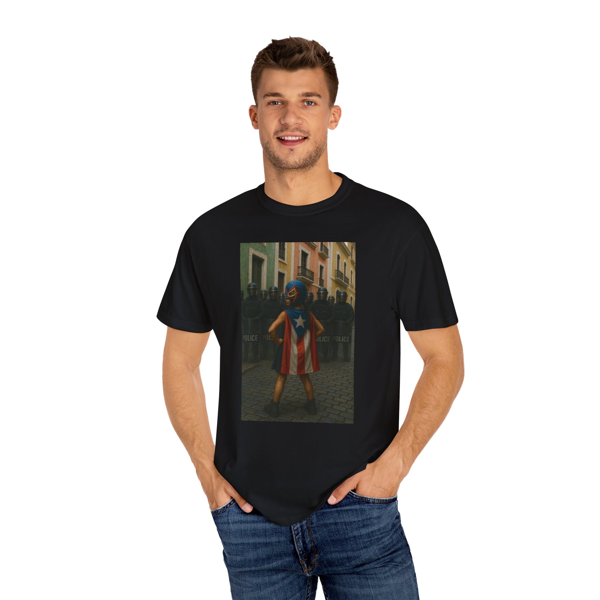 Boricua Super Girl Edition – Military-Urban Graphic Tee