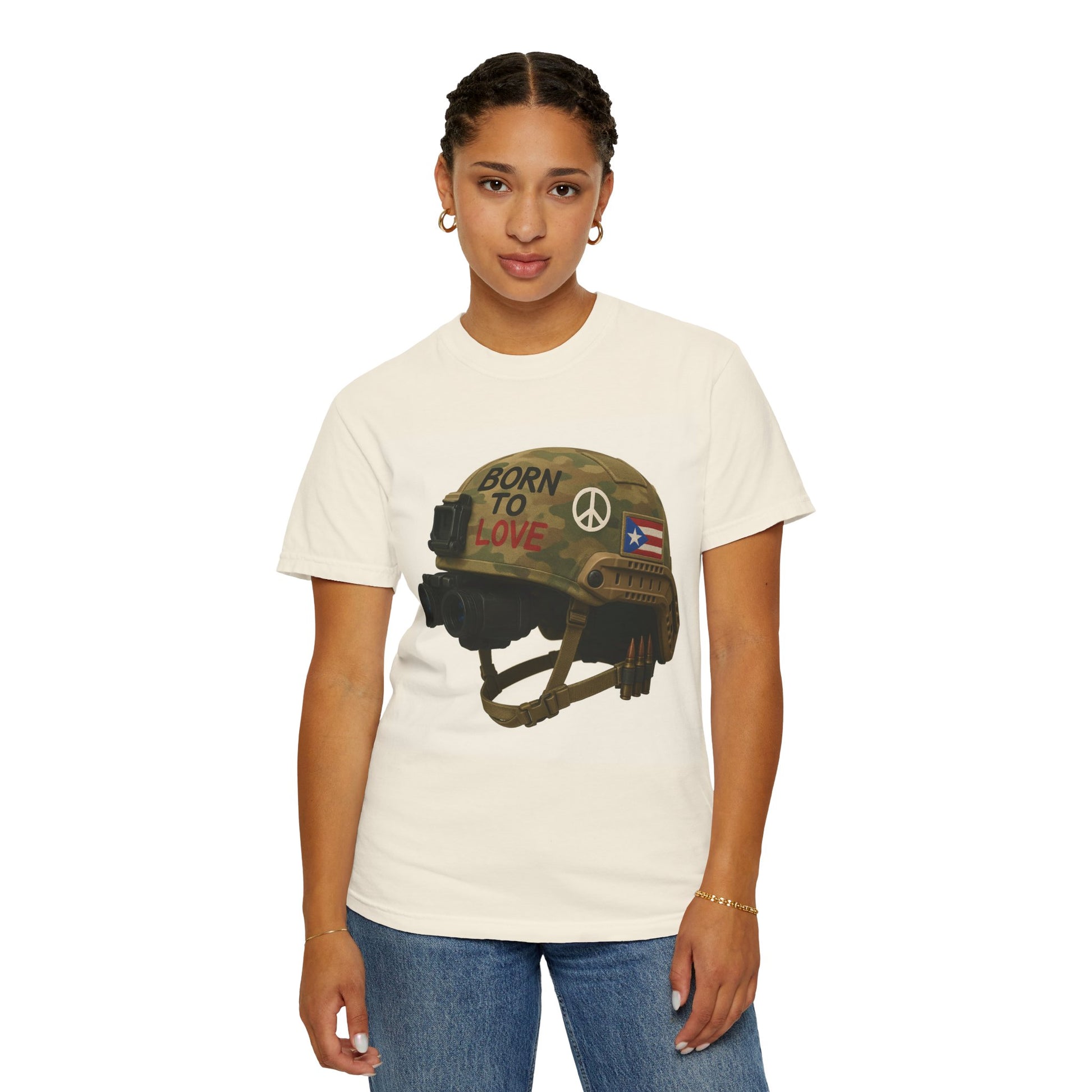 Born to Love – Soldier Edition Military-Urban Graphic Tee