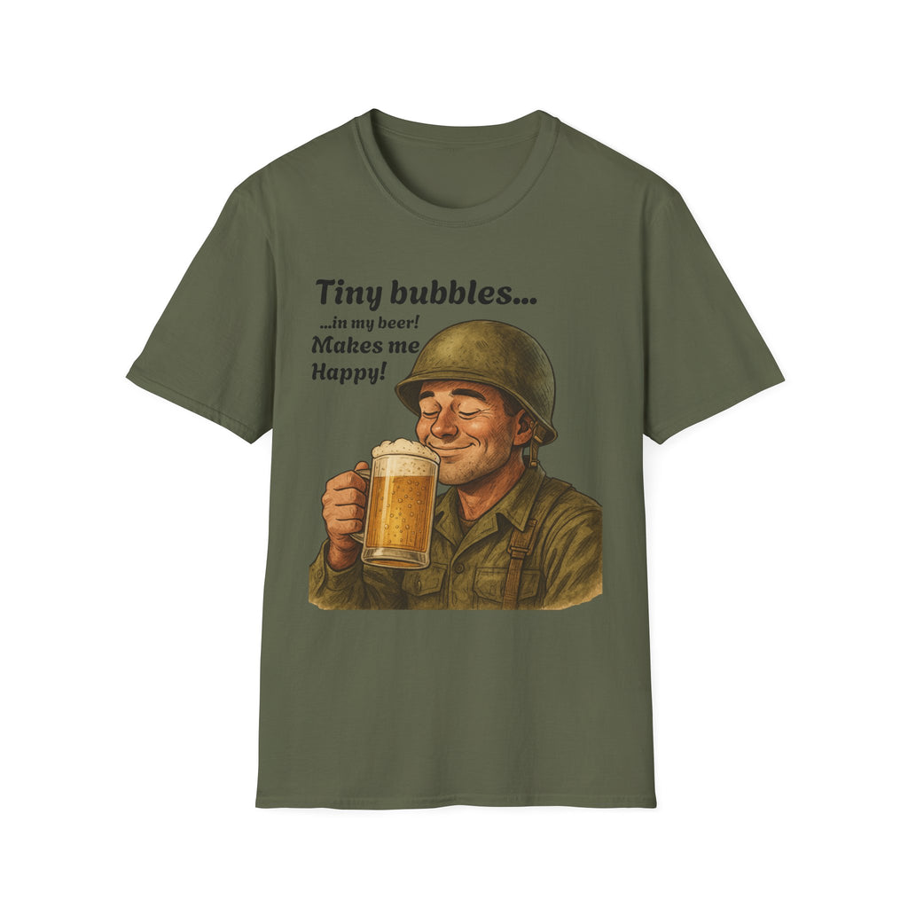 Tiny Bubbles T-Shirt – Cadence & Cold Ones Edition