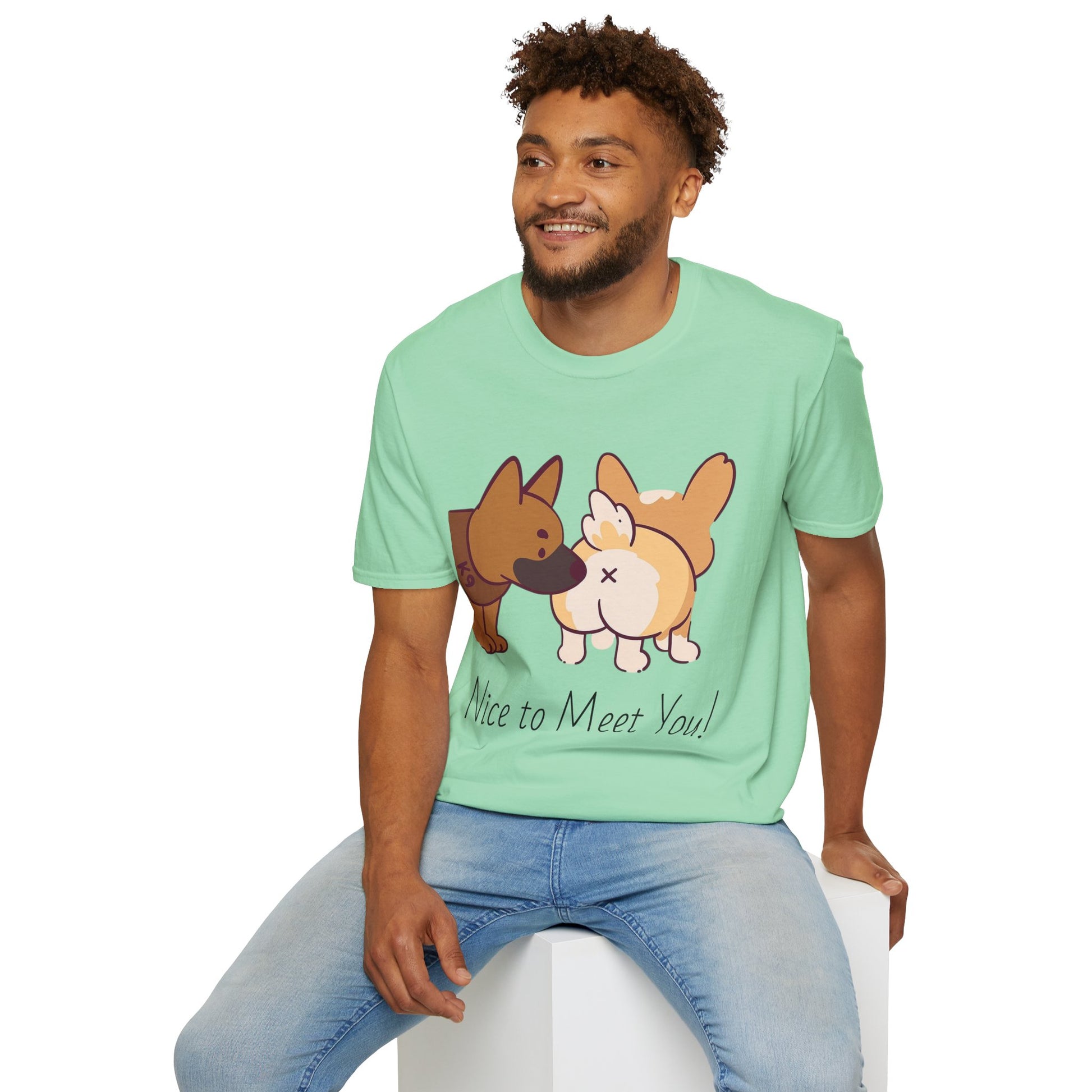 Nice to Meet You! T-Shirt – Dog Edition