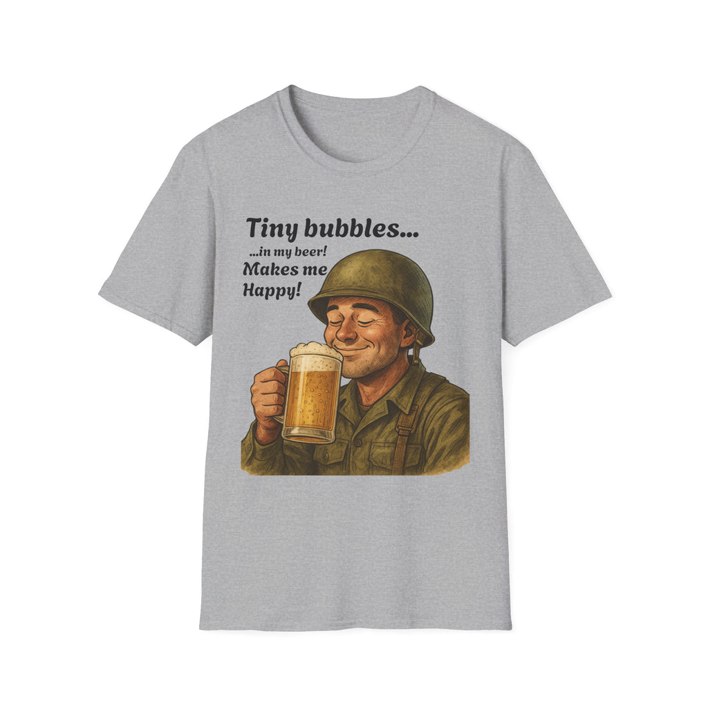 Tiny Bubbles T-Shirt – Cadence & Cold Ones Edition
