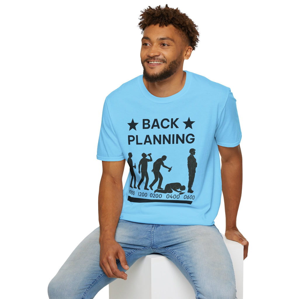 "Back-Planning My Hangover " – Funny Military T-Shirt