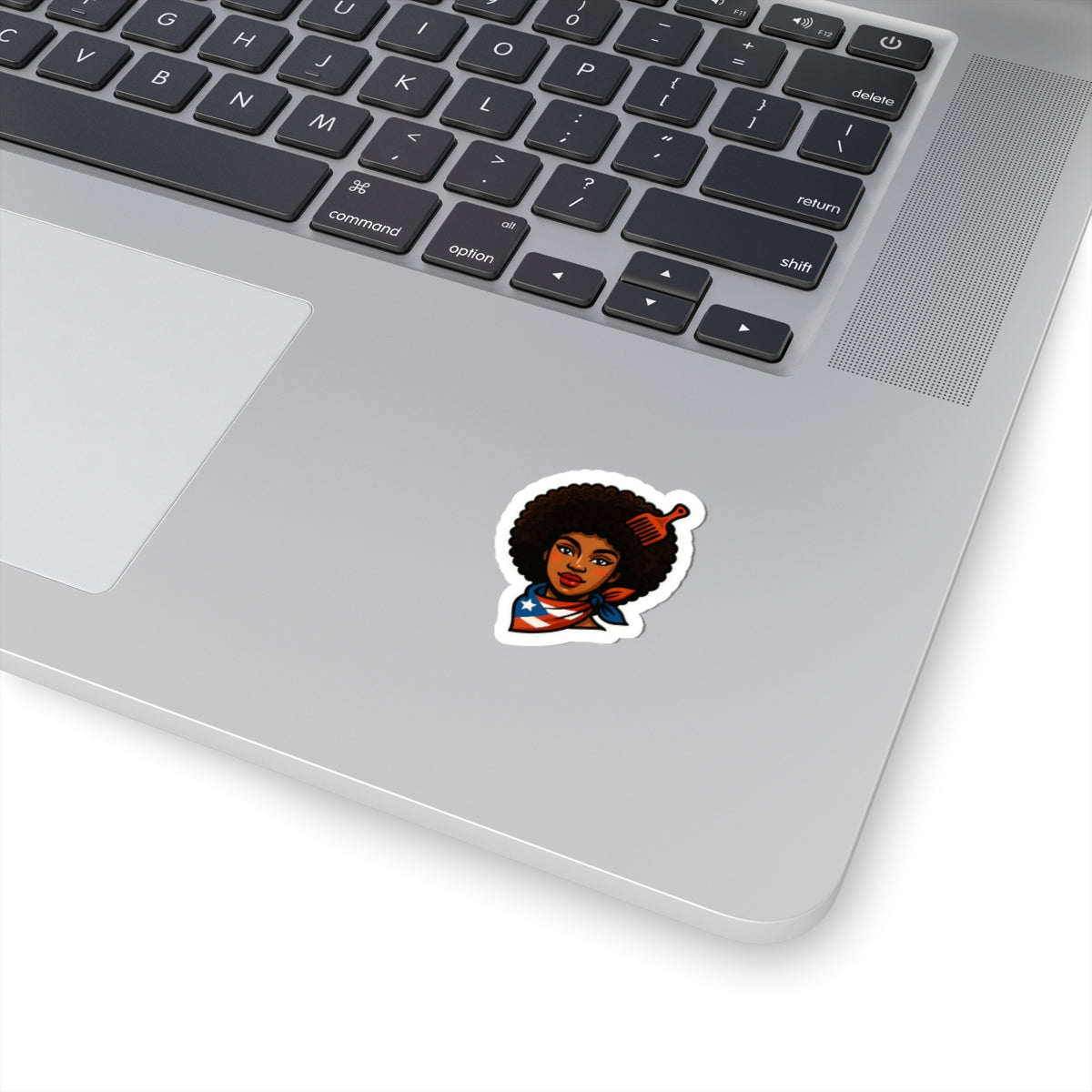 "Afro Boricua", Kiss-Cut Stickers