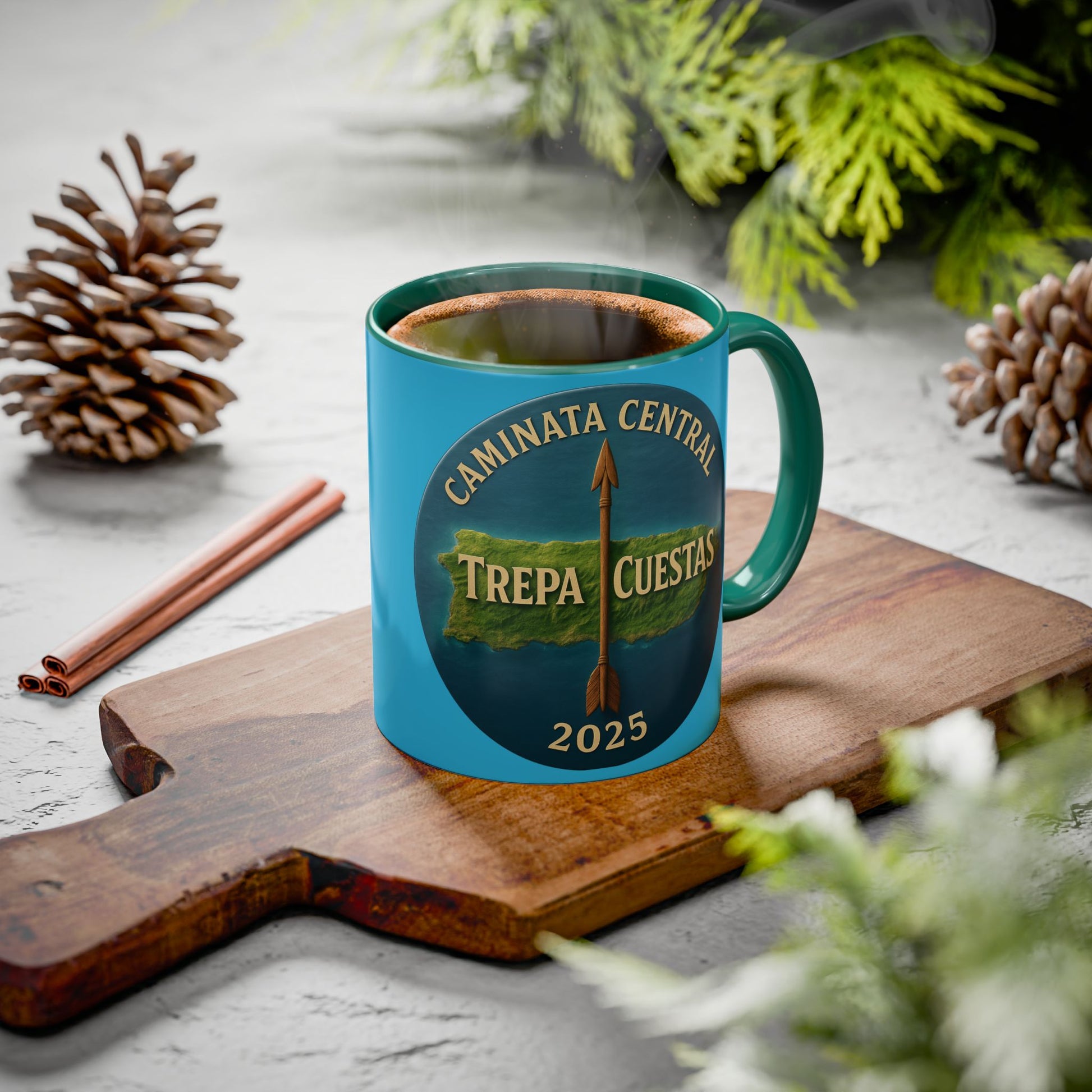 “Los Trepa Cuestas – Caminata Central 2025” Commemorative Mug