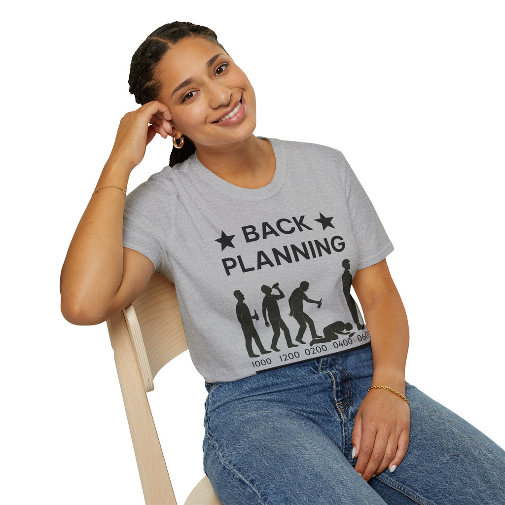 "Back-Planning My Hangover " – Funny Military T-Shirt