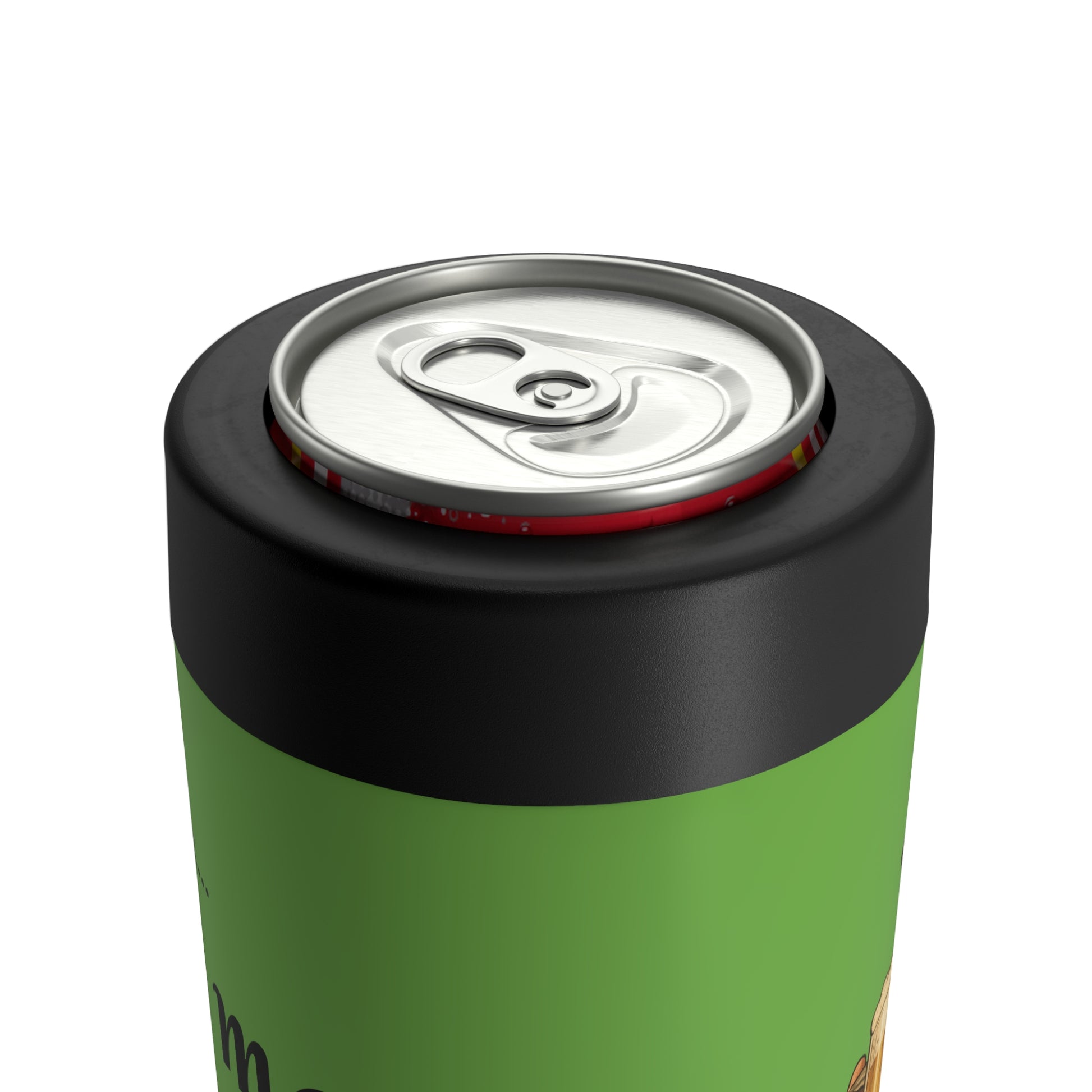 Happy Soldier Beer Holder – Funny Military Drink Cooler (12oz)