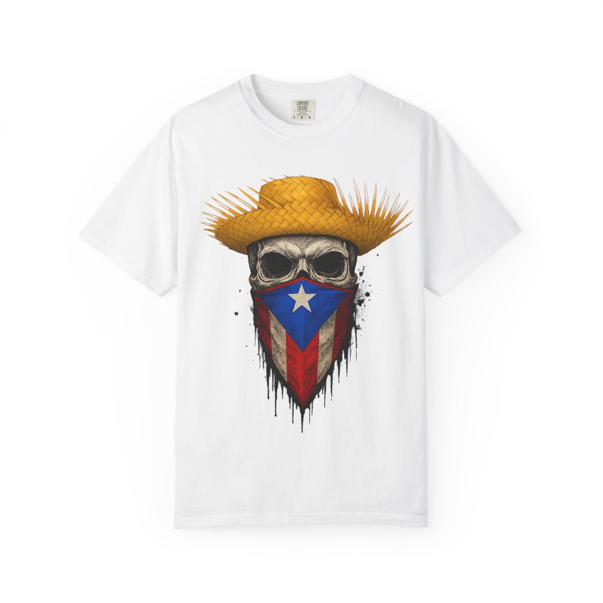 “Boricua Hasta el Hueso” Edition– Patriotic/Urban Graphic Tee