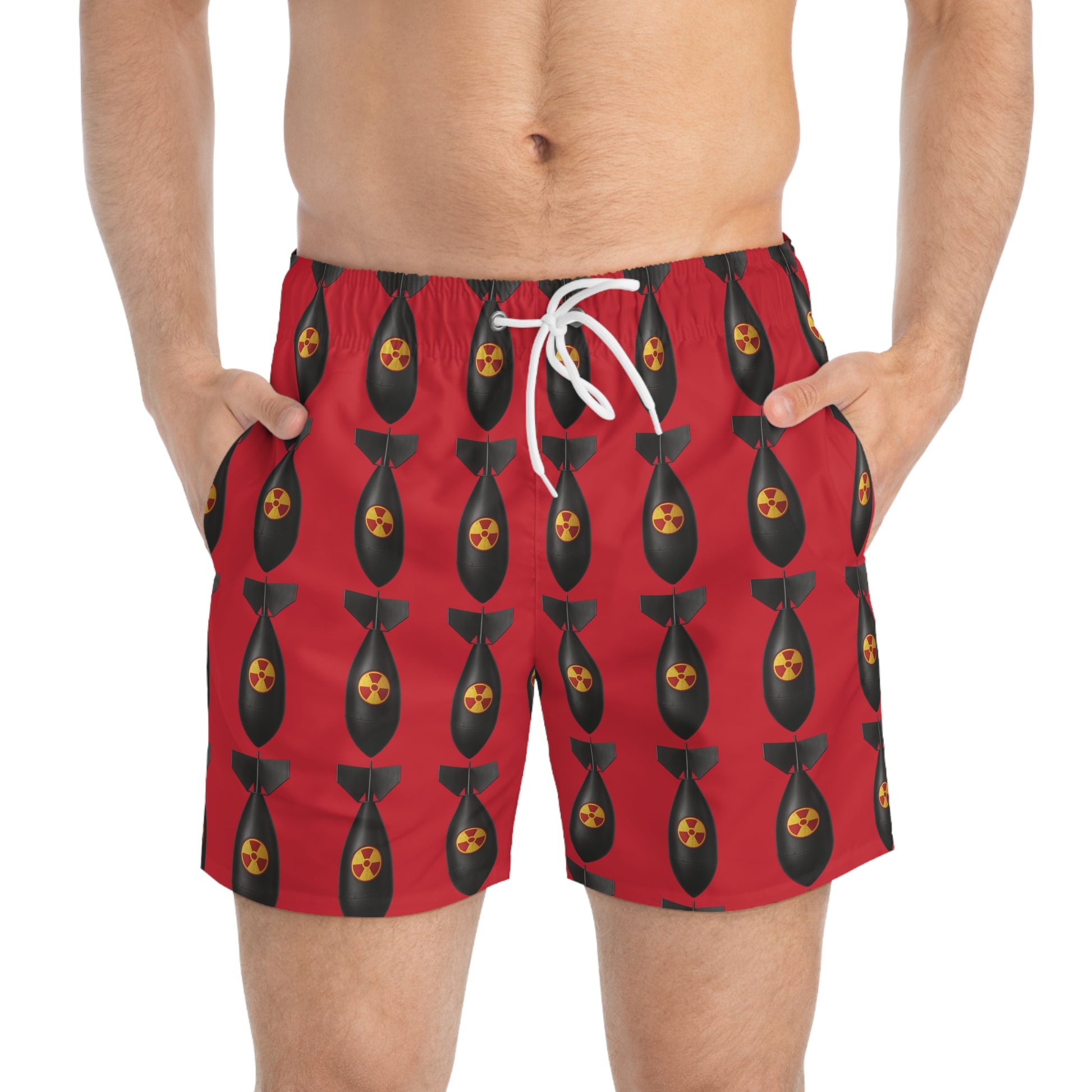 Nuclear Bombs Swim Trunks, Swim Shorts