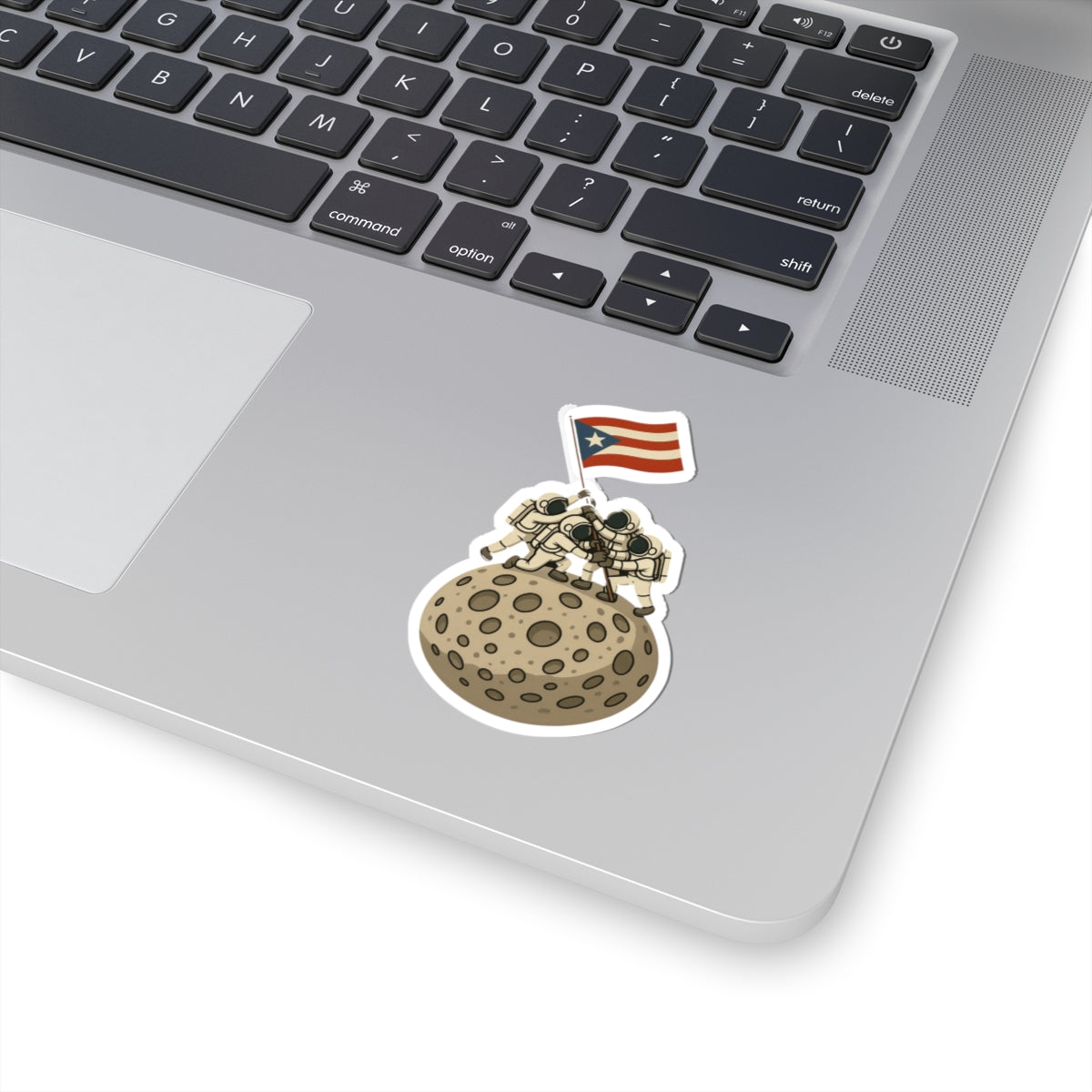 "Boricuas en la Luna", Kiss-Cut Stickers