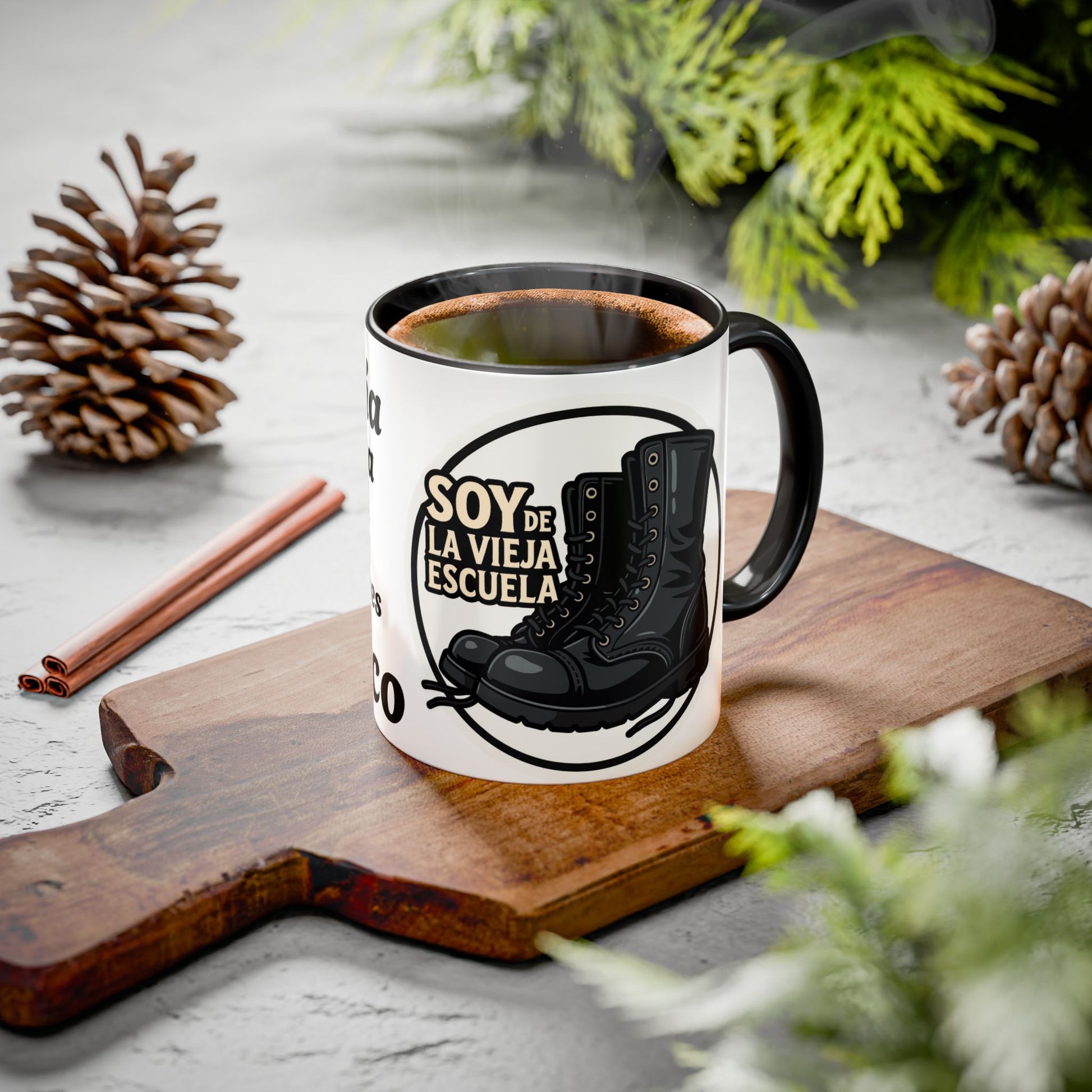 "Vieja Escuela", coffee Mug