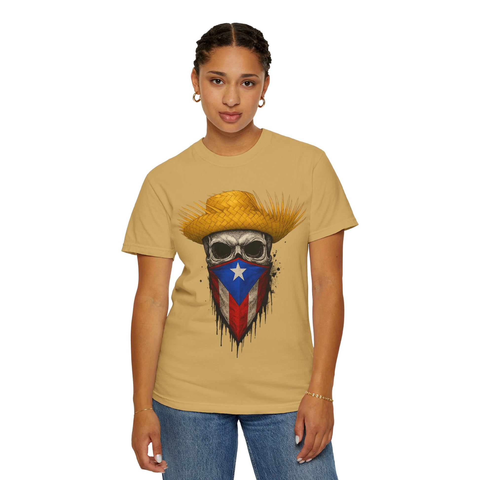 “Boricua Hasta el Hueso” Edition– Patriotic/Urban Graphic Tee