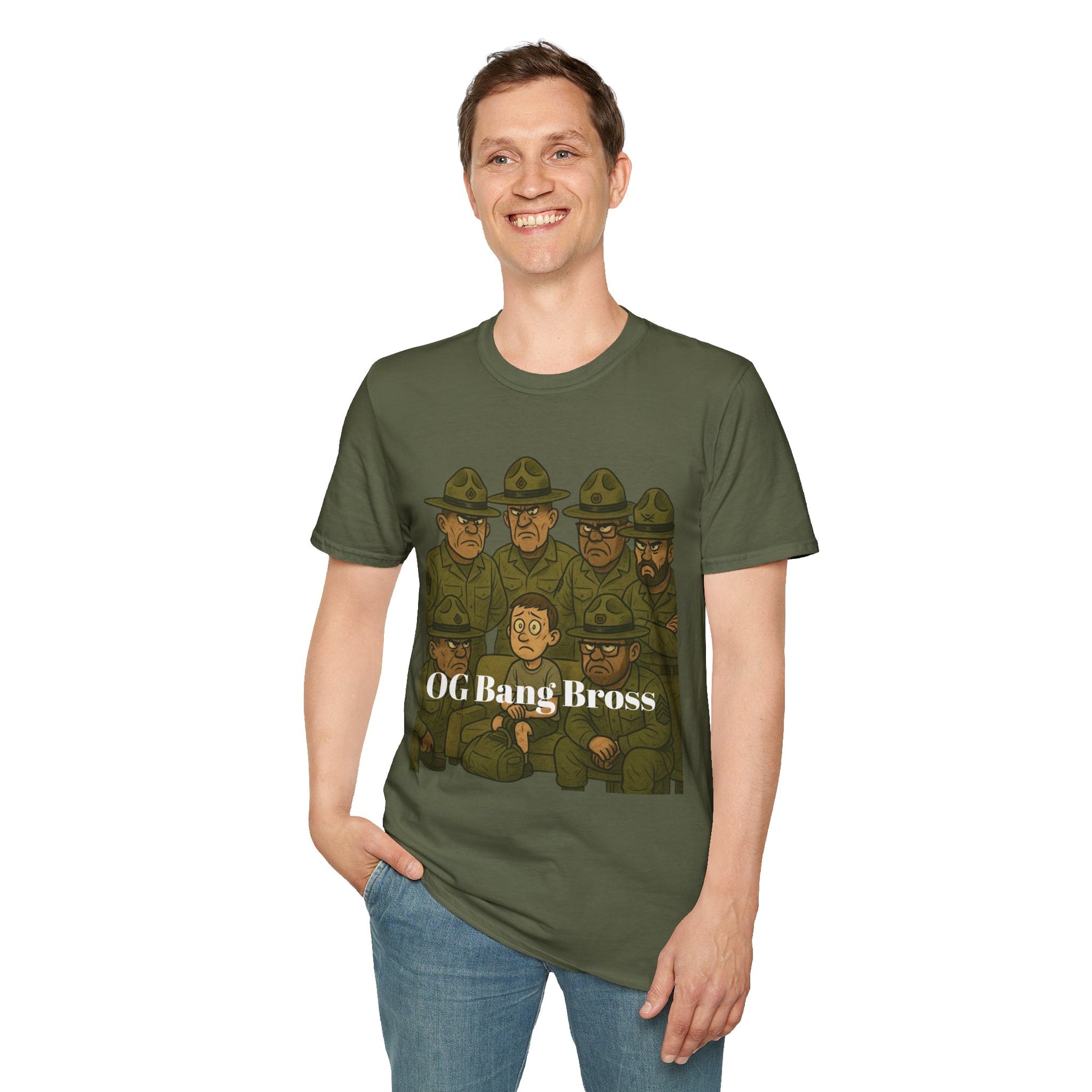 Drill Sergeant Energy T-Shirt – Bangin’ Through Basic Training
