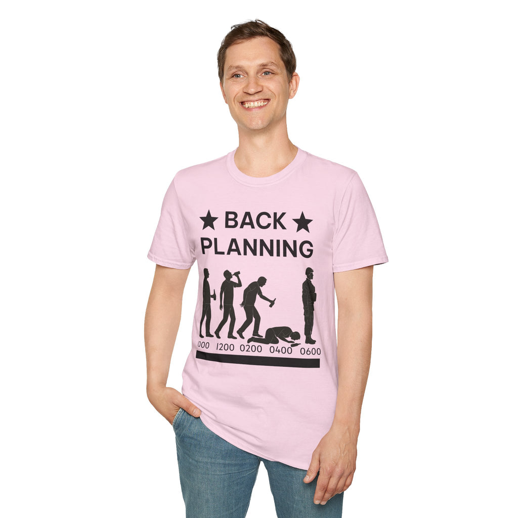 "Back-Planning My Hangover " – Funny Military T-Shirt
