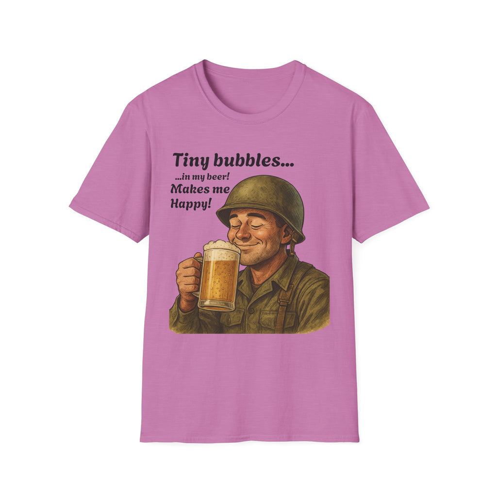 Tiny Bubbles T-Shirt – Cadence & Cold Ones Edition