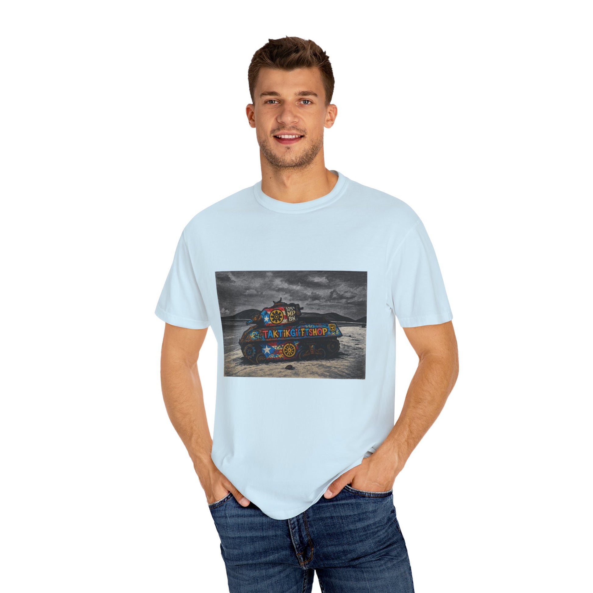 Playa Flamenco Tank Edition – Military-Urban Graphic Tee