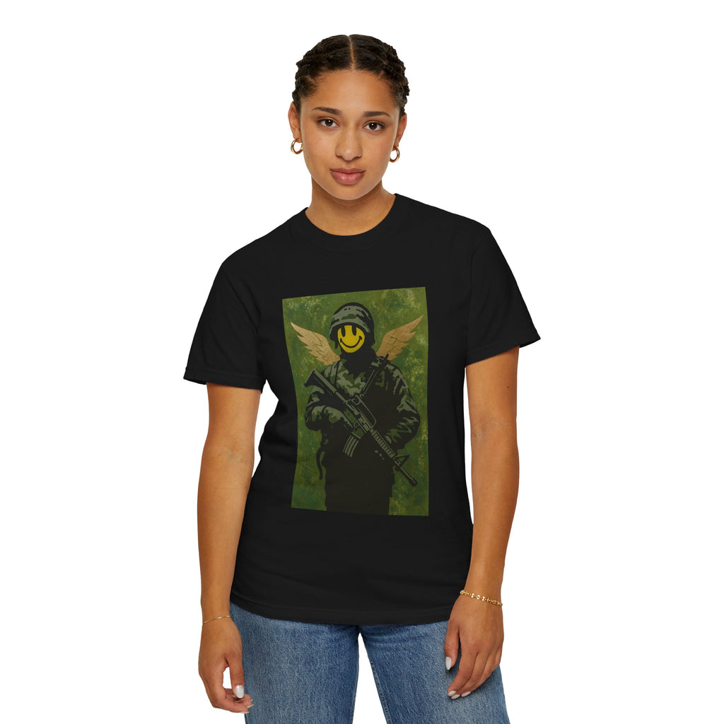 Happy Face Soldier Edition – Military-Urban Graphic Tee