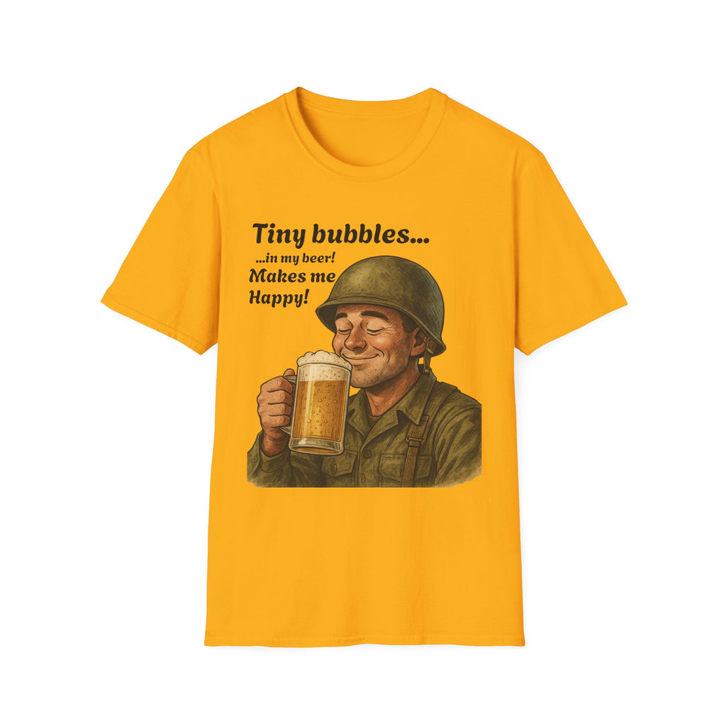 Tiny Bubbles T-Shirt – Cadence & Cold Ones Edition