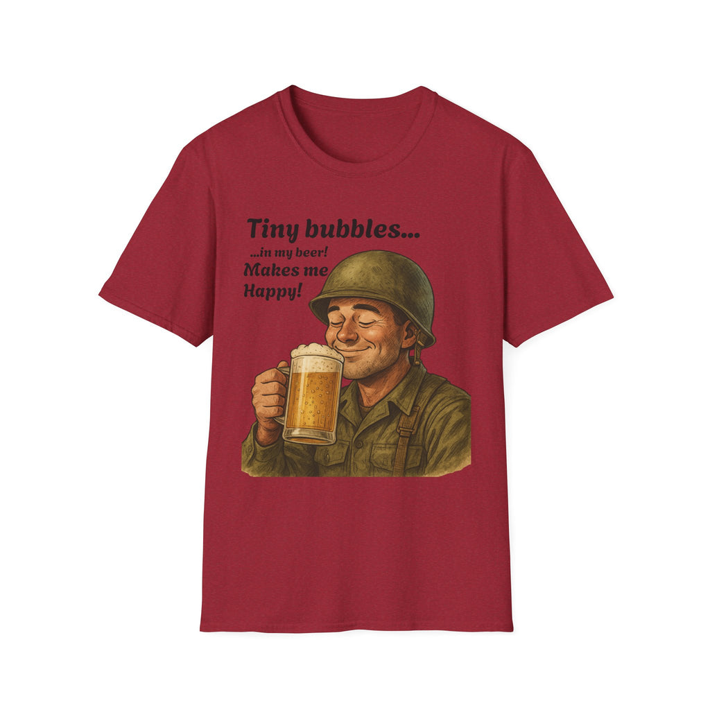 Tiny Bubbles T-Shirt – Cadence & Cold Ones Edition