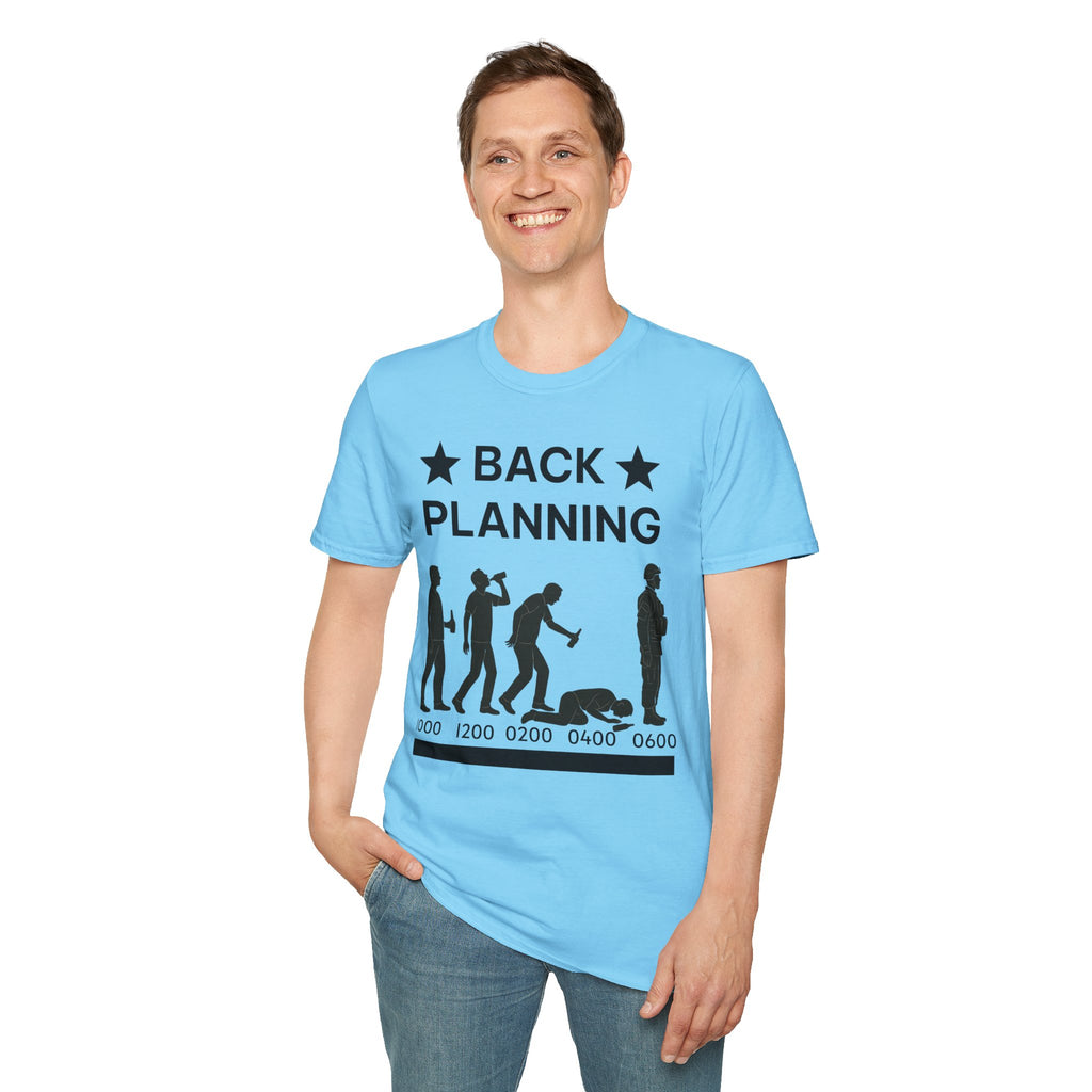 "Back-Planning My Hangover " – Funny Military T-Shirt