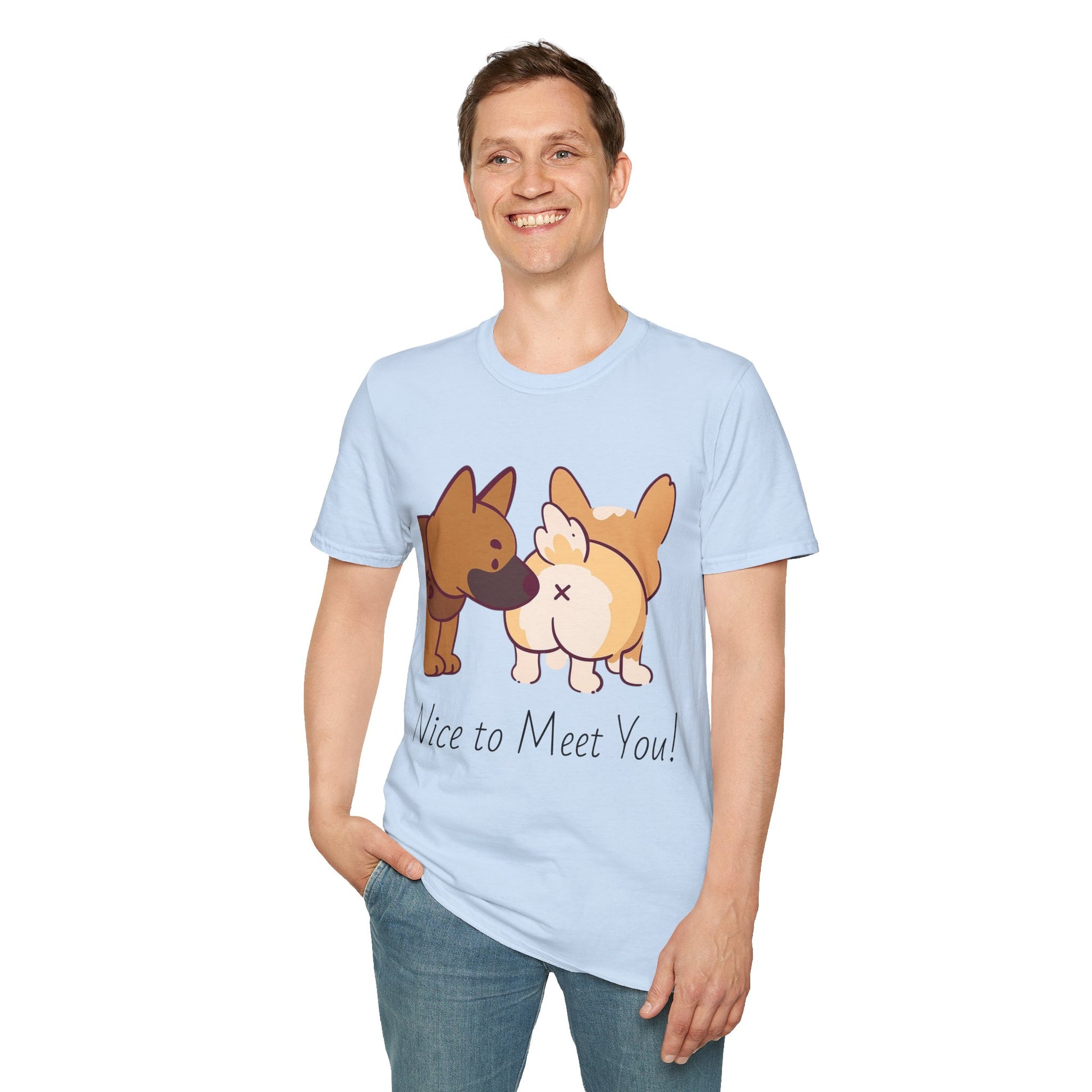 Nice to Meet You! T-Shirt – Dog Edition