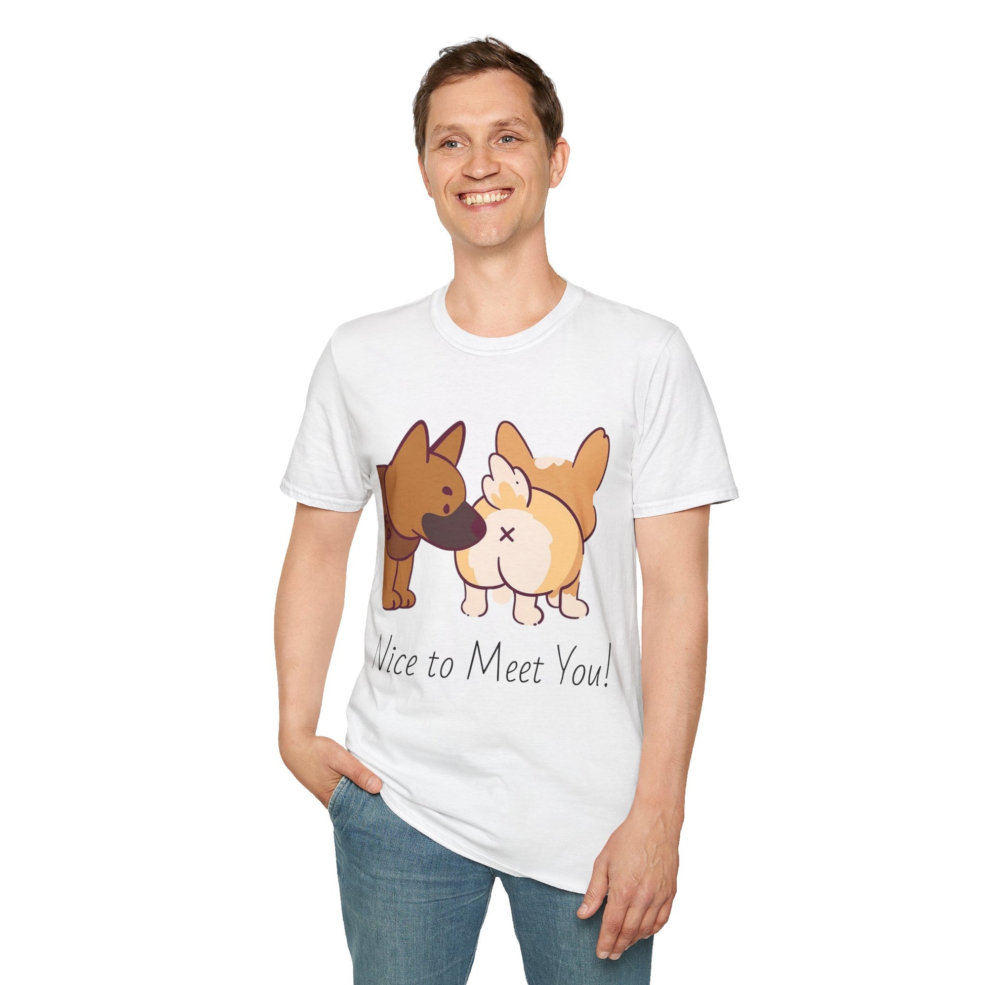 Nice to Meet You! T-Shirt – Dog Edition