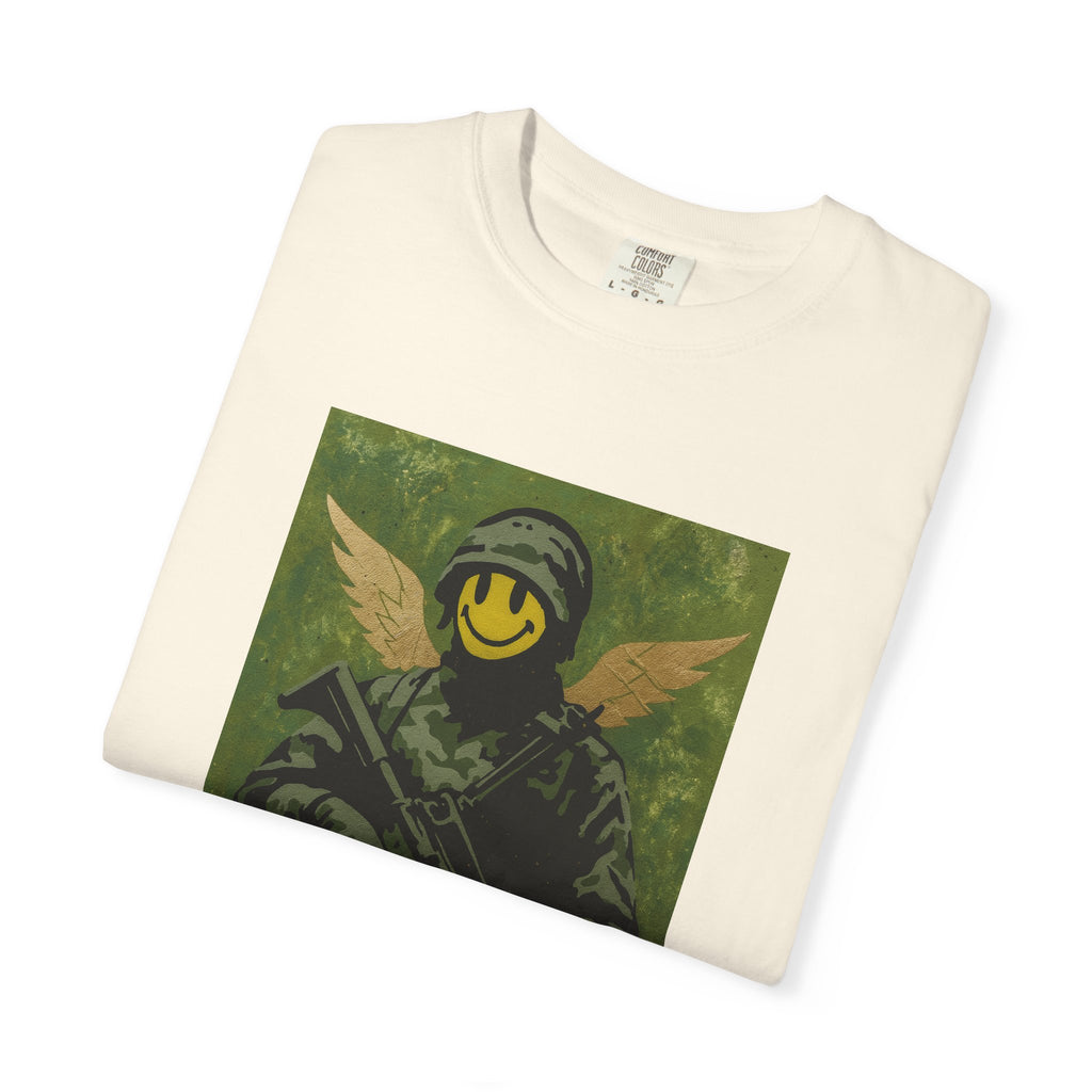 Happy Face Soldier Edition – Military-Urban Graphic Tee