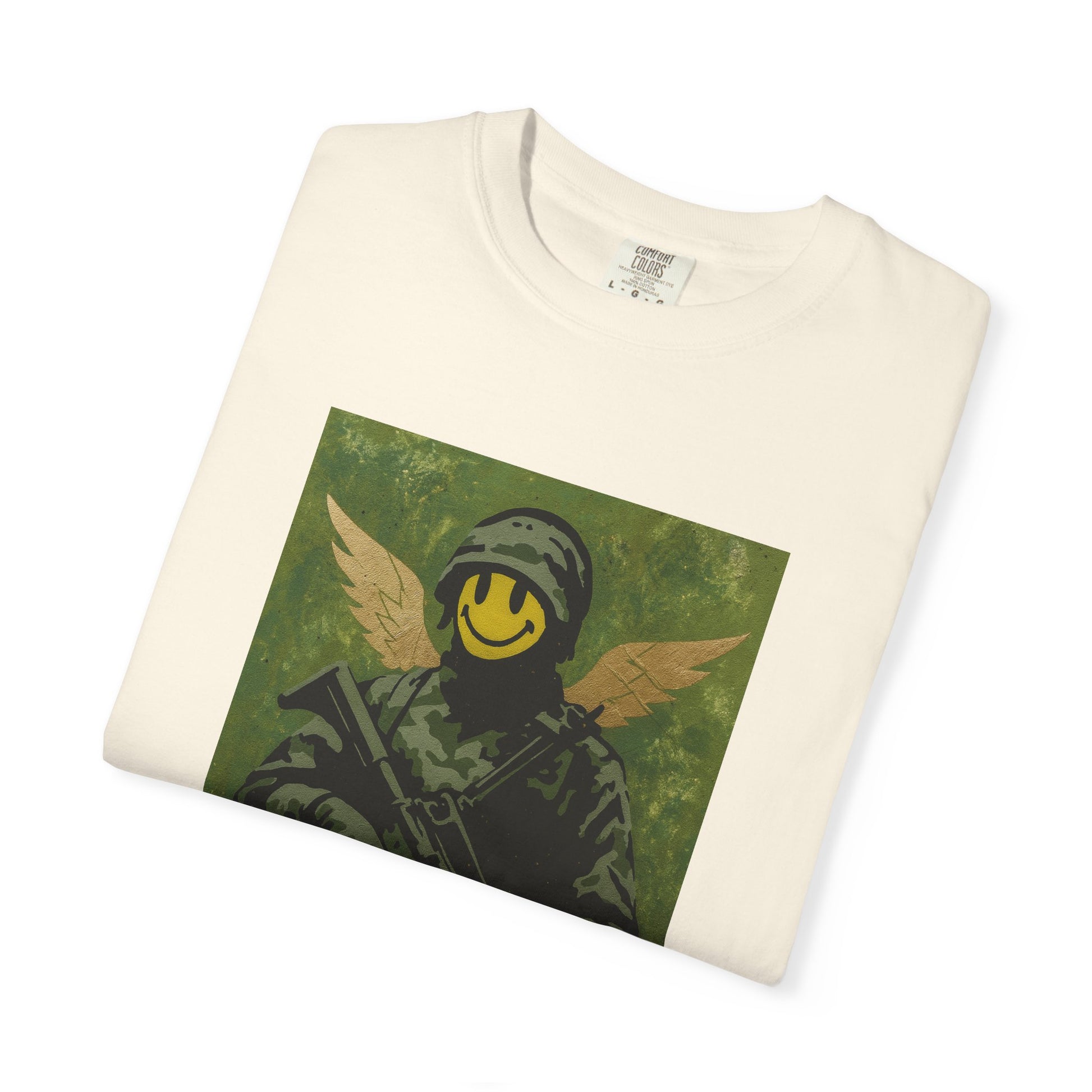 Happy Face Soldier Edition – Military-Urban Graphic Tee