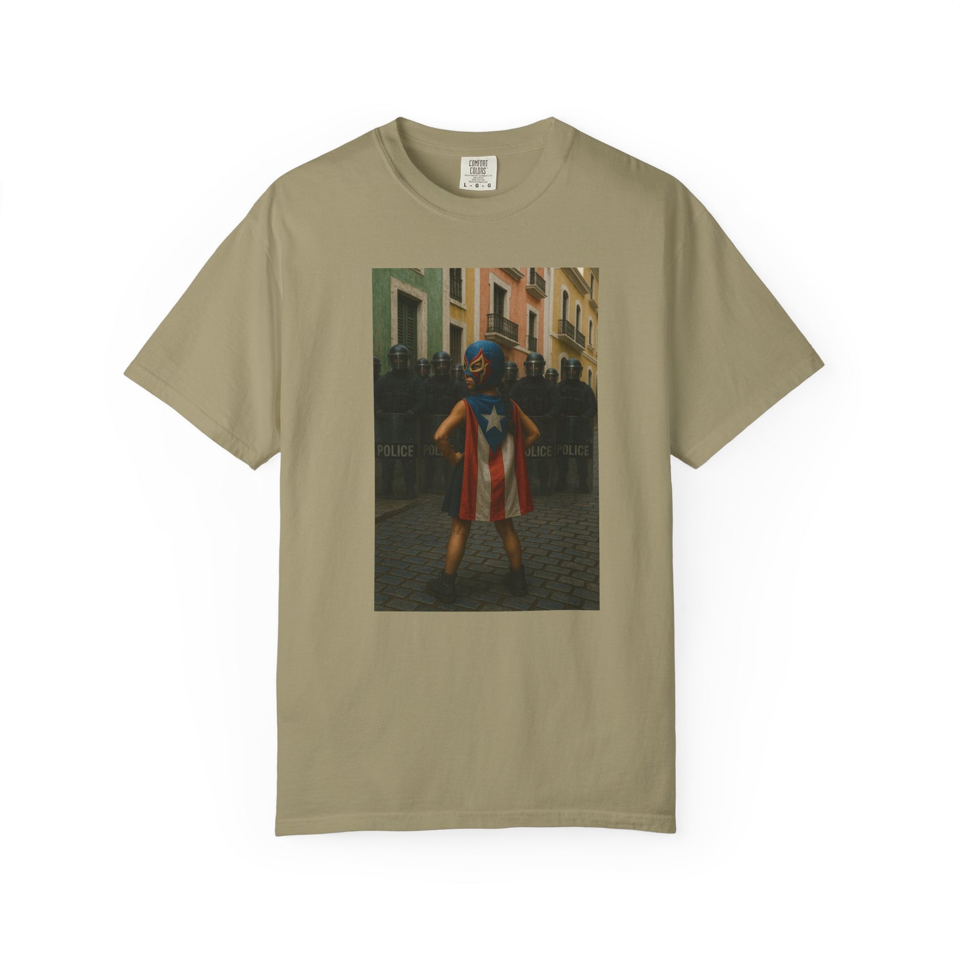Boricua Super Girl Edition – Military-Urban Graphic Tee