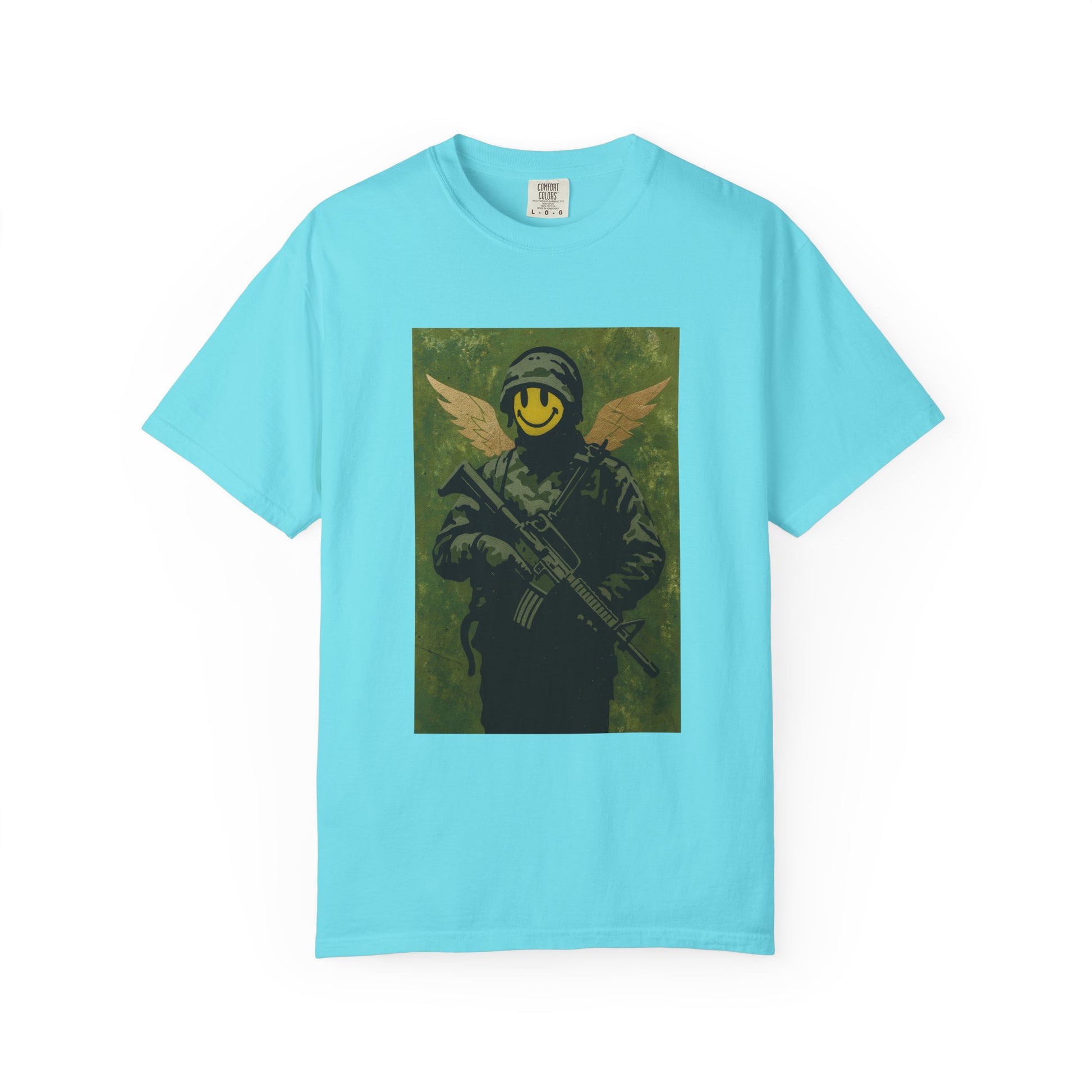 Happy Face Soldier Edition – Military-Urban Graphic Tee