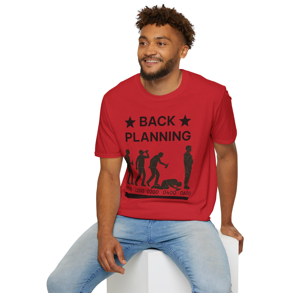 "Back-Planning My Hangover " – Funny Military T-Shirt