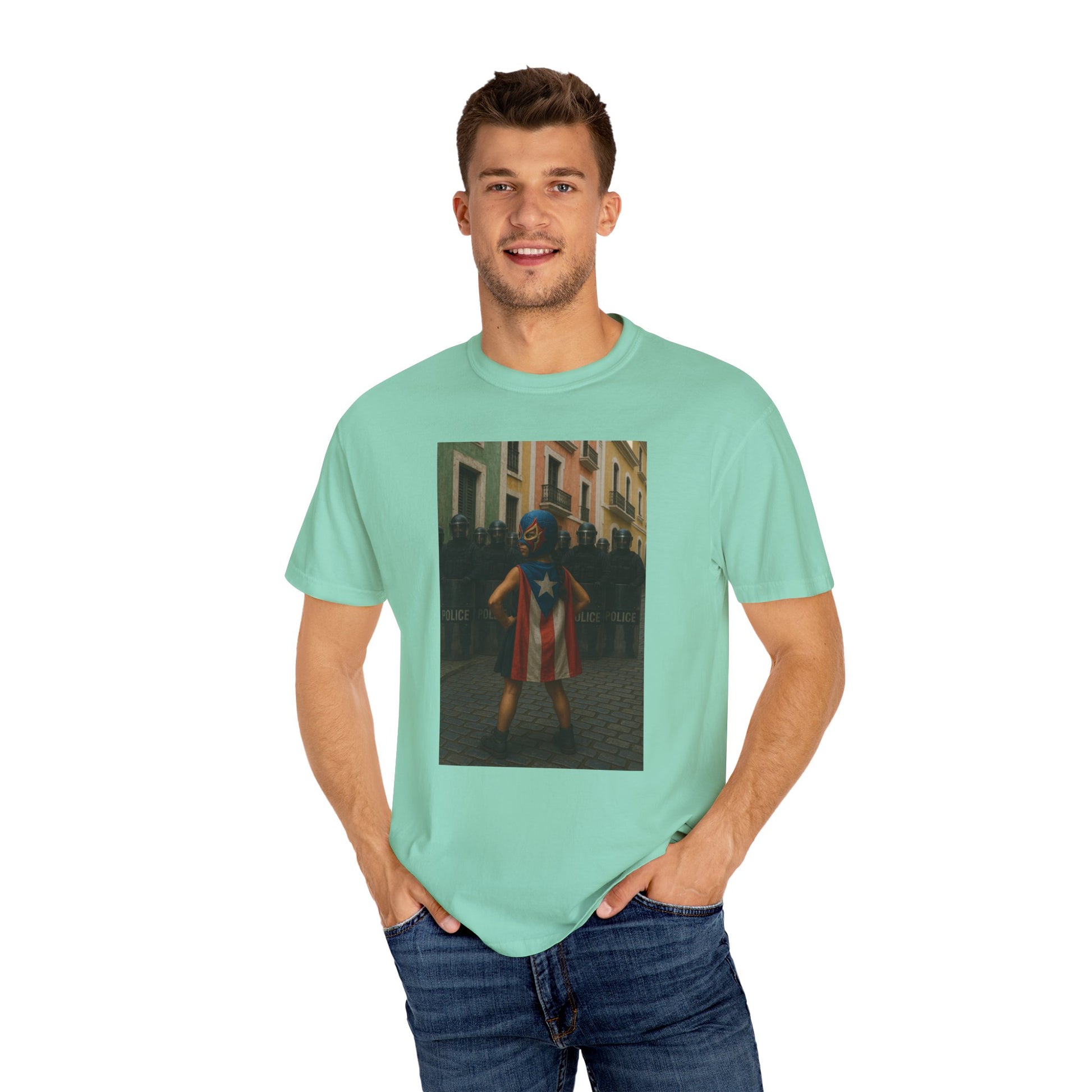 Boricua Super Girl Edition – Military-Urban Graphic Tee