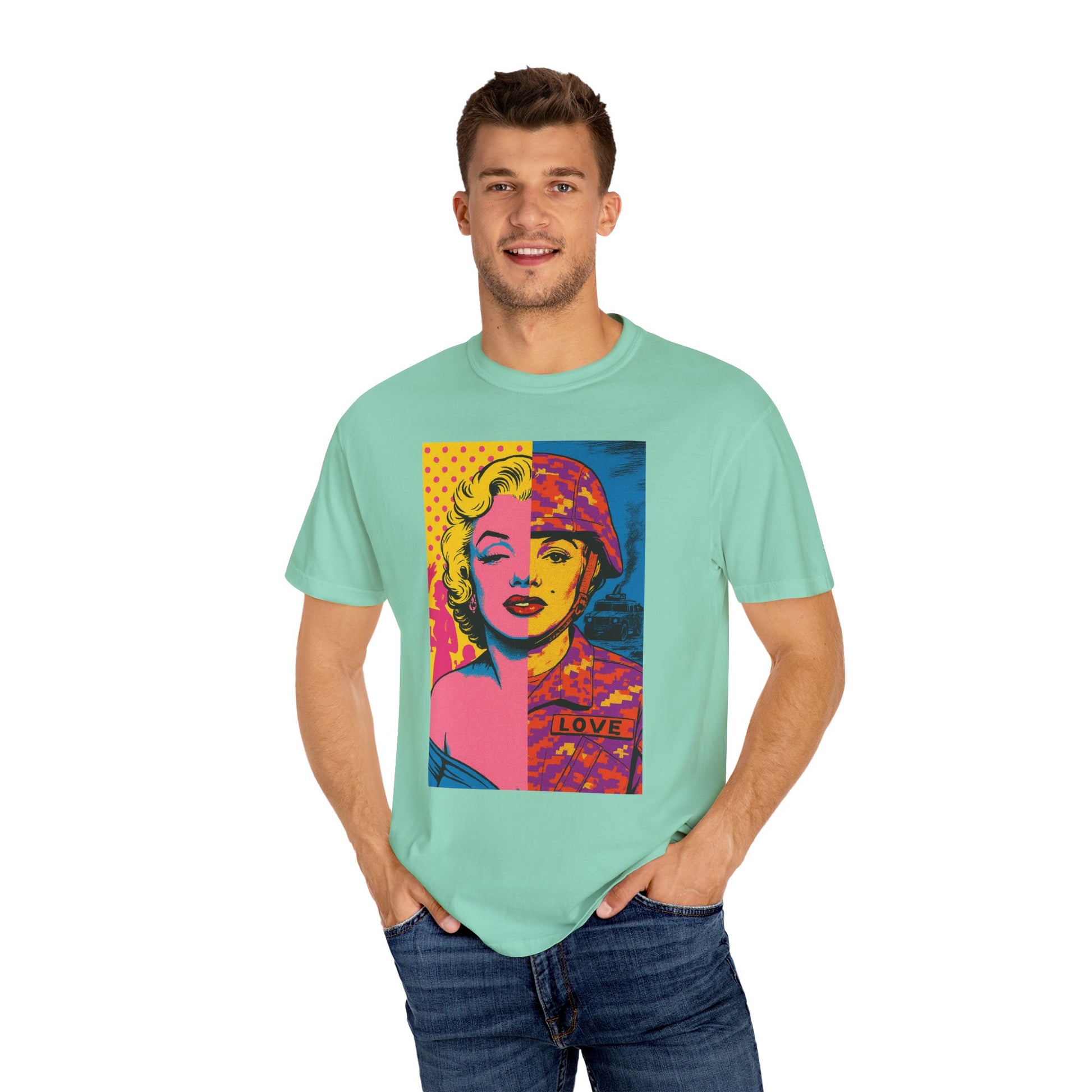 Marilyn Monroe Soldier Edition – Military-Urban Graphic Tee